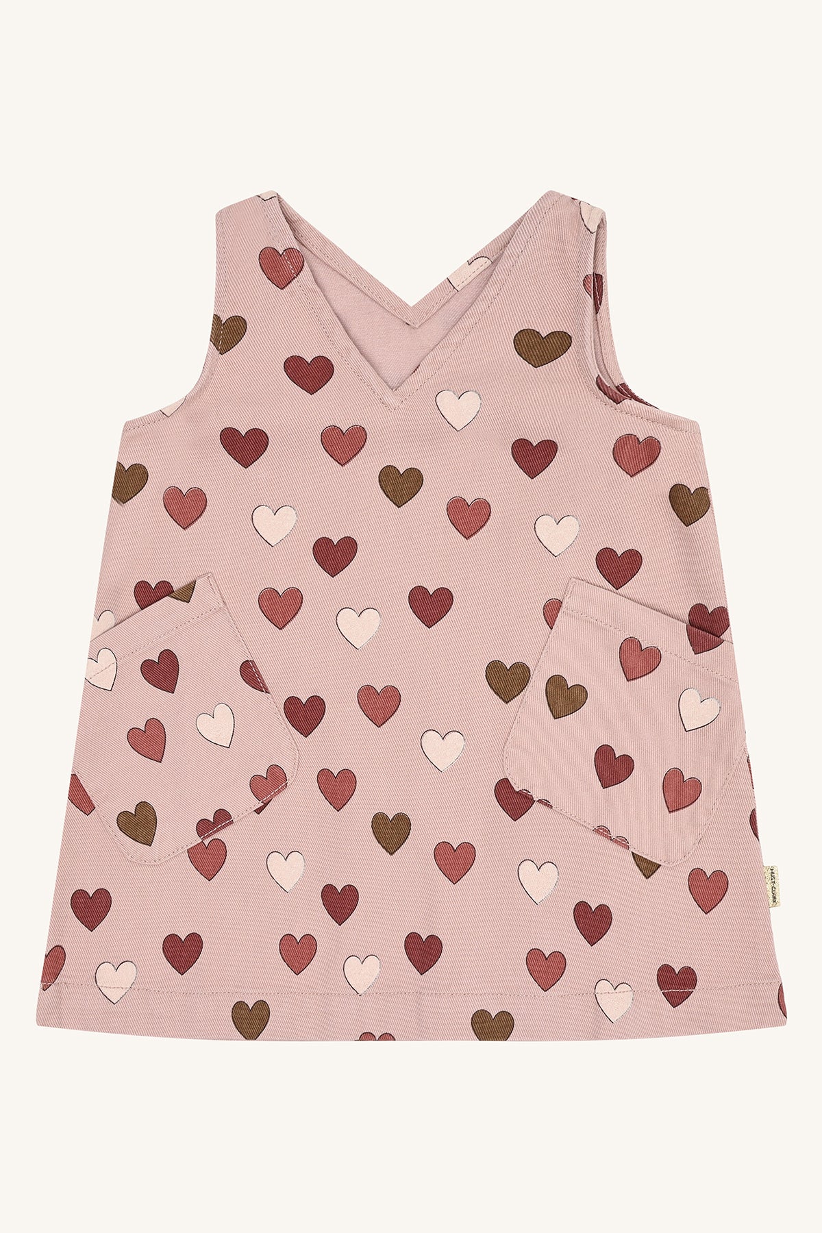 💖 Mouwloos Jurkje met Hartjesprint – Hust & Claire 💖