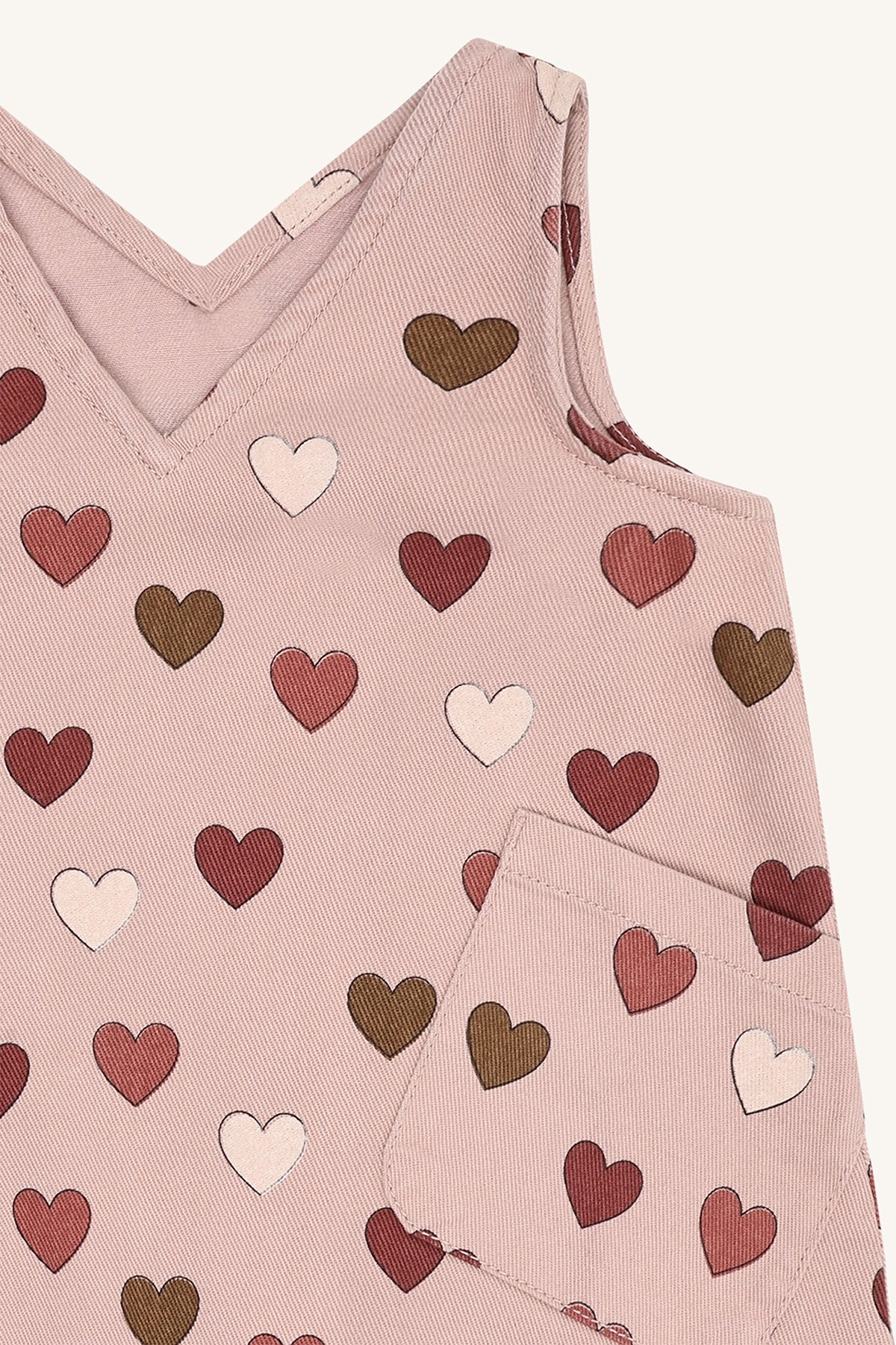 💖 Mouwloos Jurkje met Hartjesprint – Hust & Claire 💖