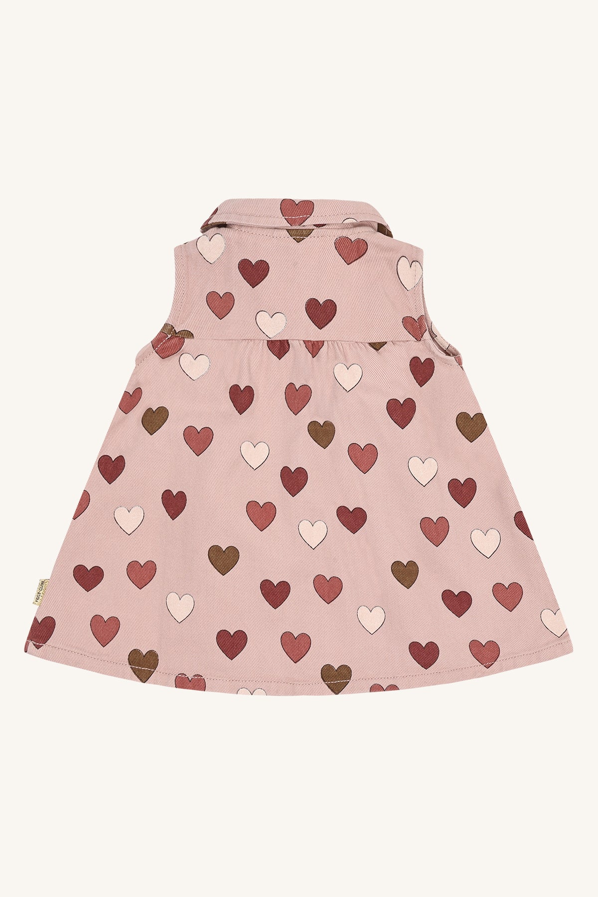 💖 Mouwloos Jurkje met Hartjesprint – Hust & Claire 💖