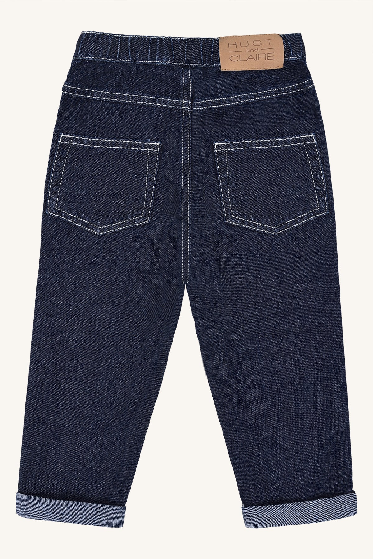 👖 Stoere denim broek – Hust & Claire