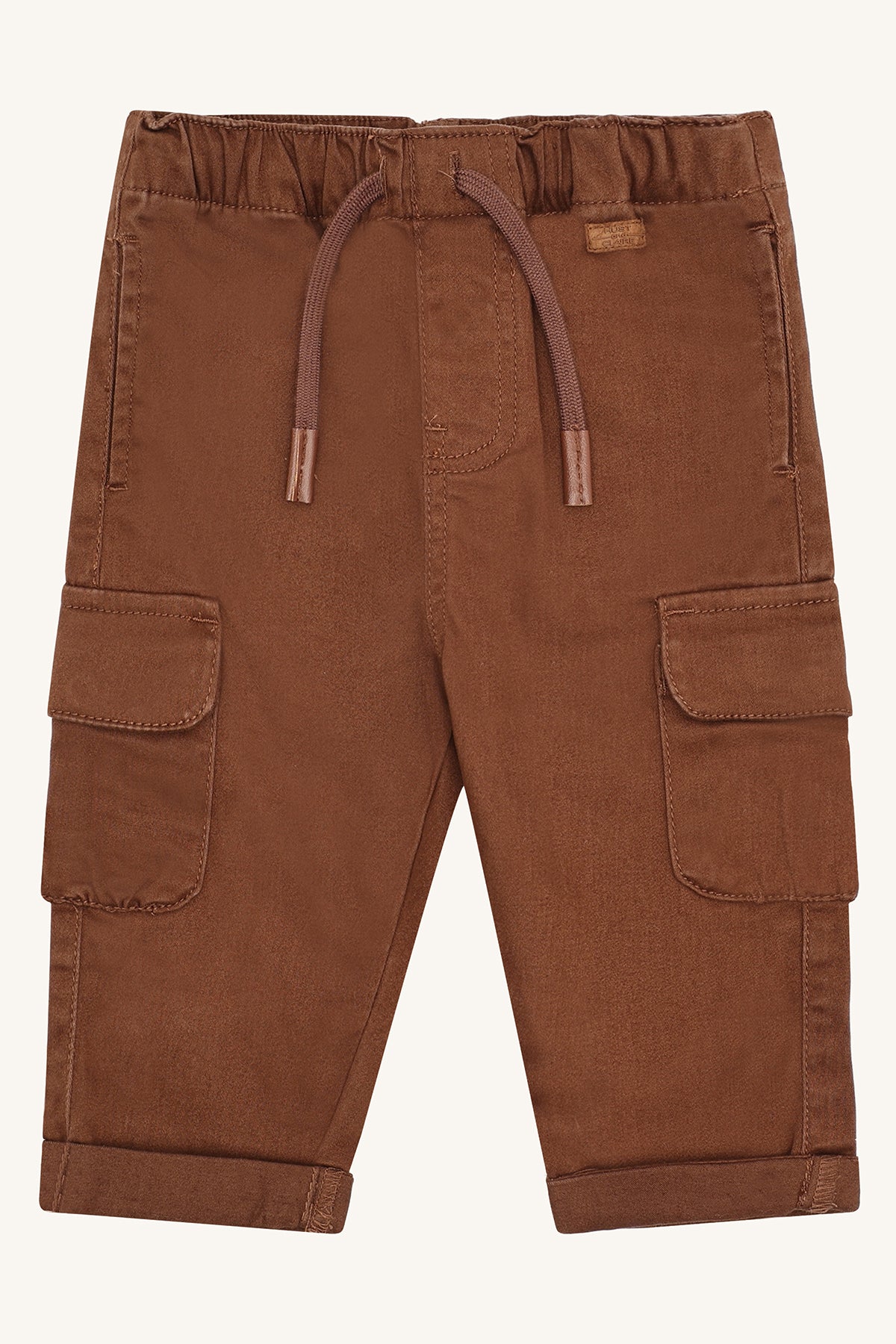 🤎 Chocoladebruine cargobroek – Hust & Claire