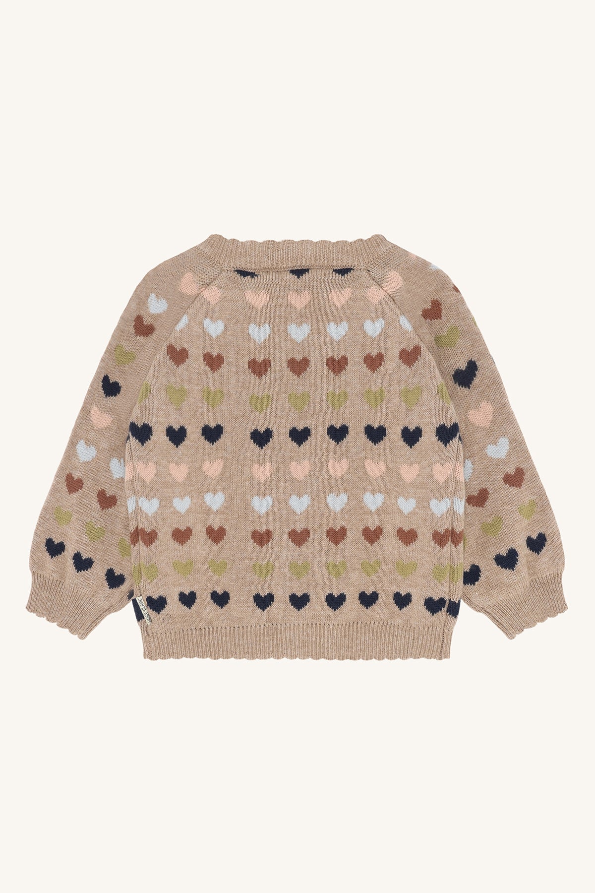 💖 Gebreid vestje met hartjes – Hust & Claire