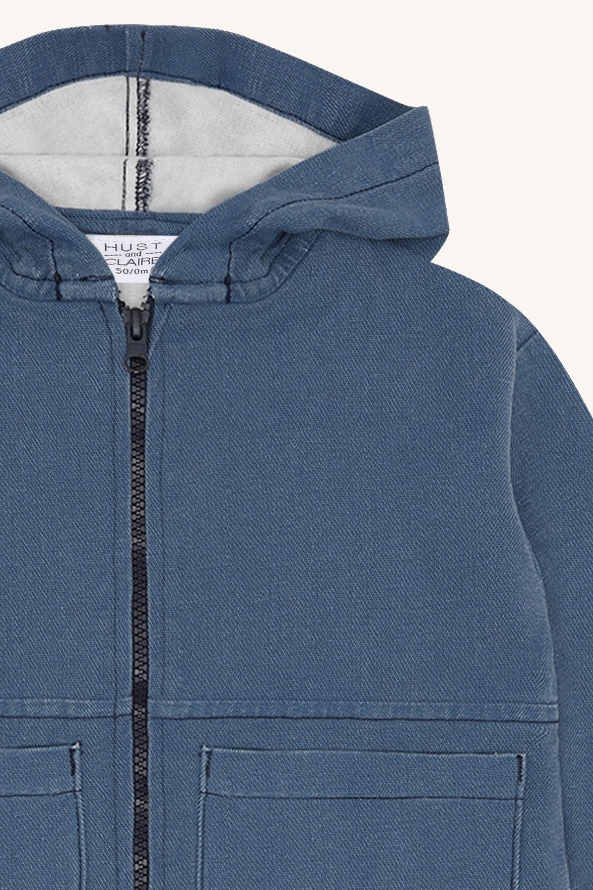 💙 Zacht Hoodiejasje met Rits – comfy & stoer voor elke dag