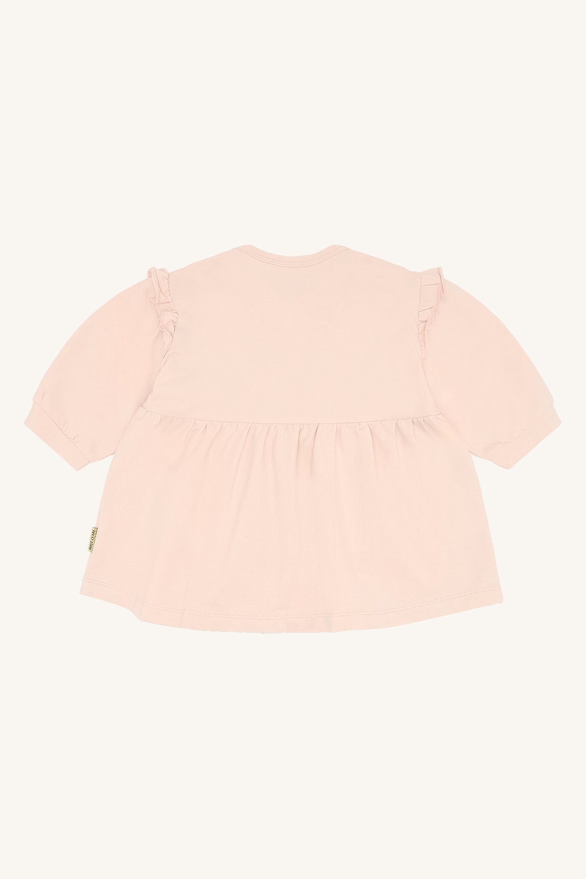 🧚‍♀️✨ Fairy Dreams Jurk – Lichtroze Babyjurk met Fee & Vlinders