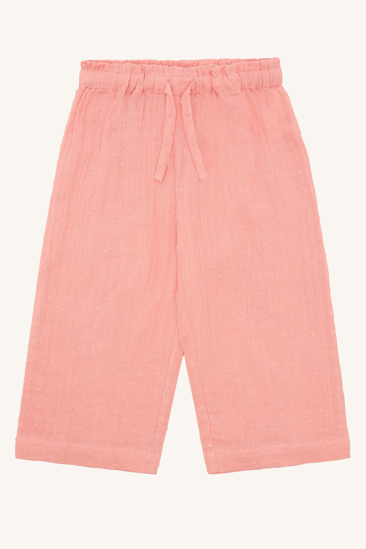 🌸 Zomerse Koraalroze Broek – Luchtig & Comfortabel | Hust & Claire