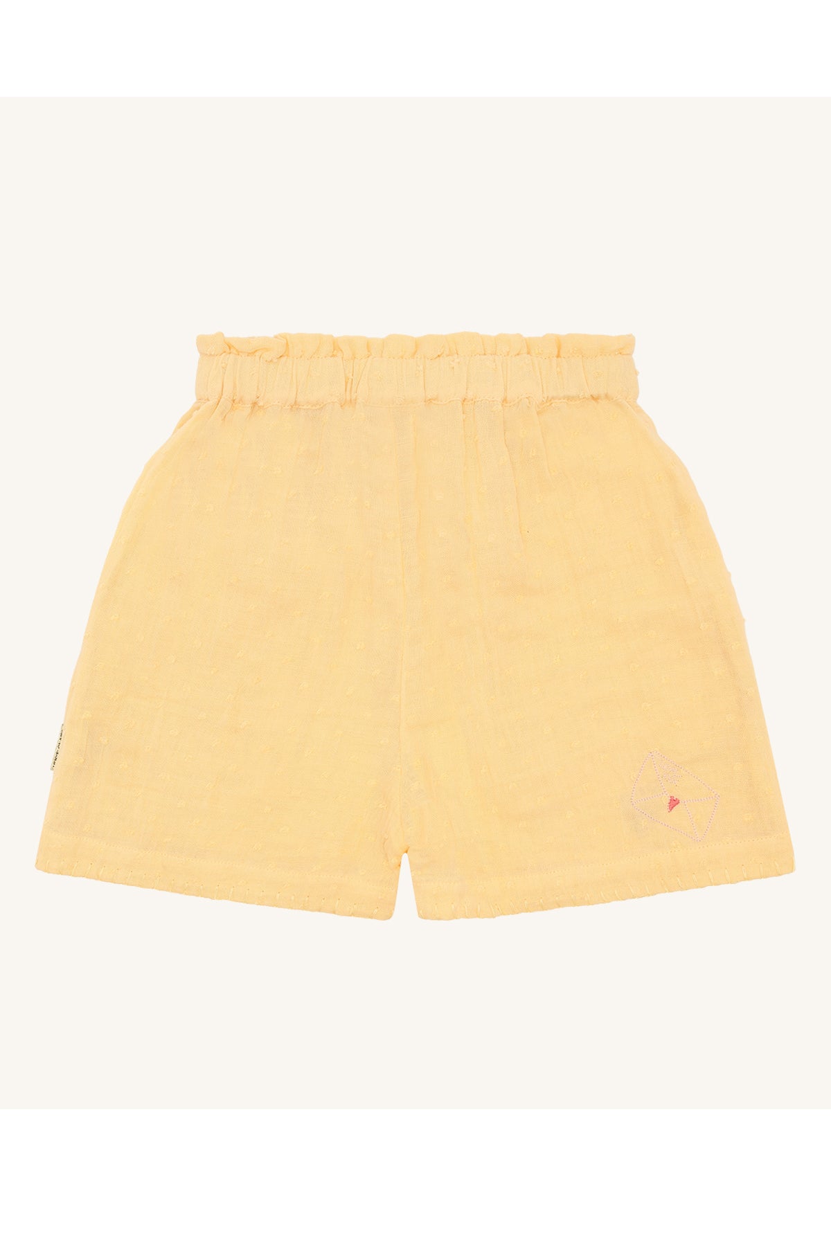 ☀️ Sunny Summer Short – Zachtgeel | Hust & Claire