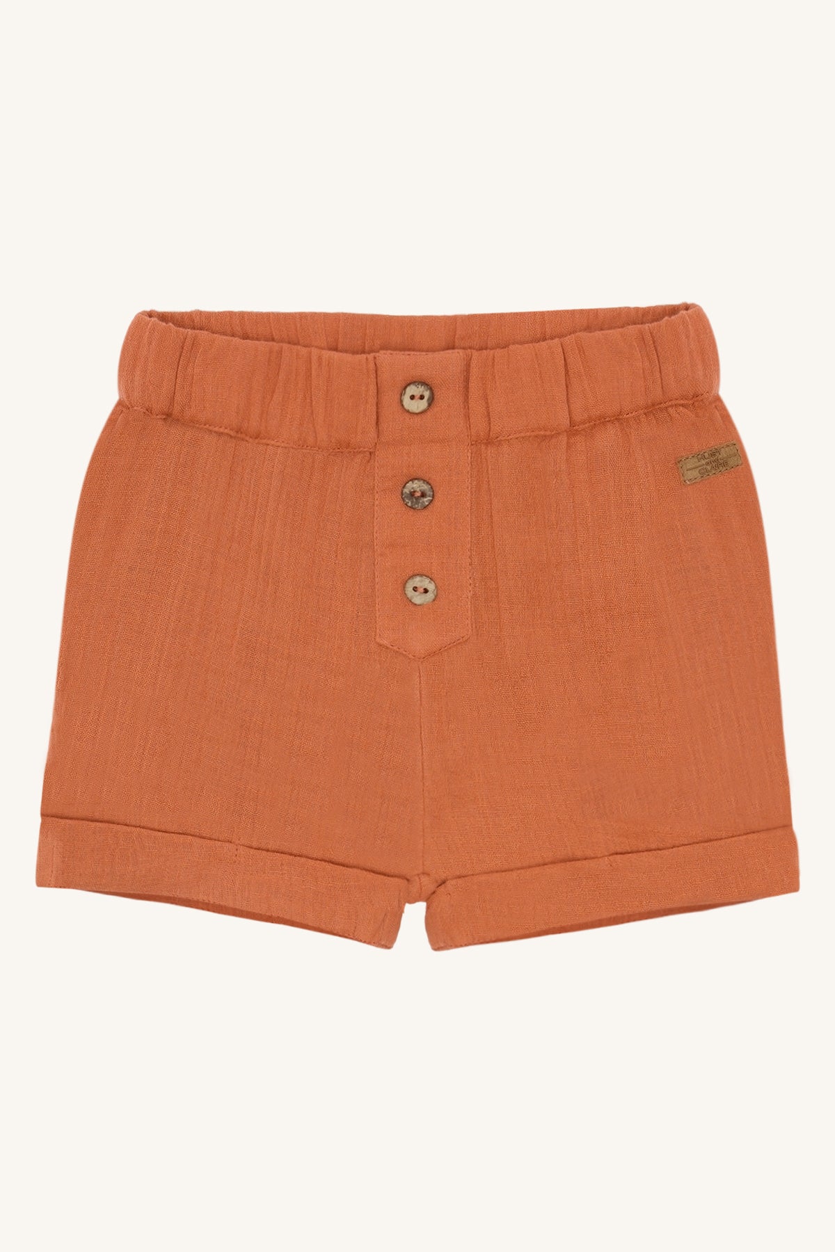 🍊 Zomerse Short – Sunset Orange