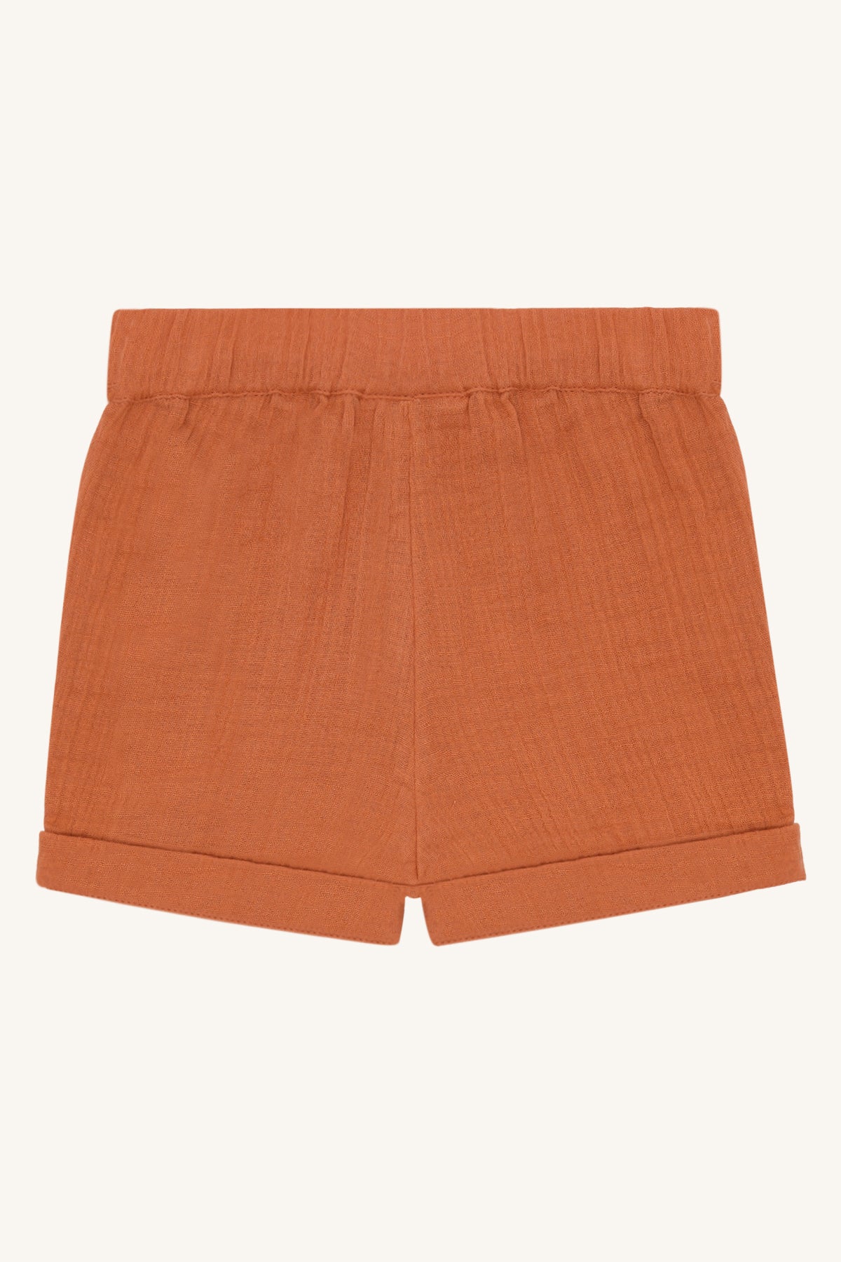 🍊 Zomerse Short – Sunset Orange