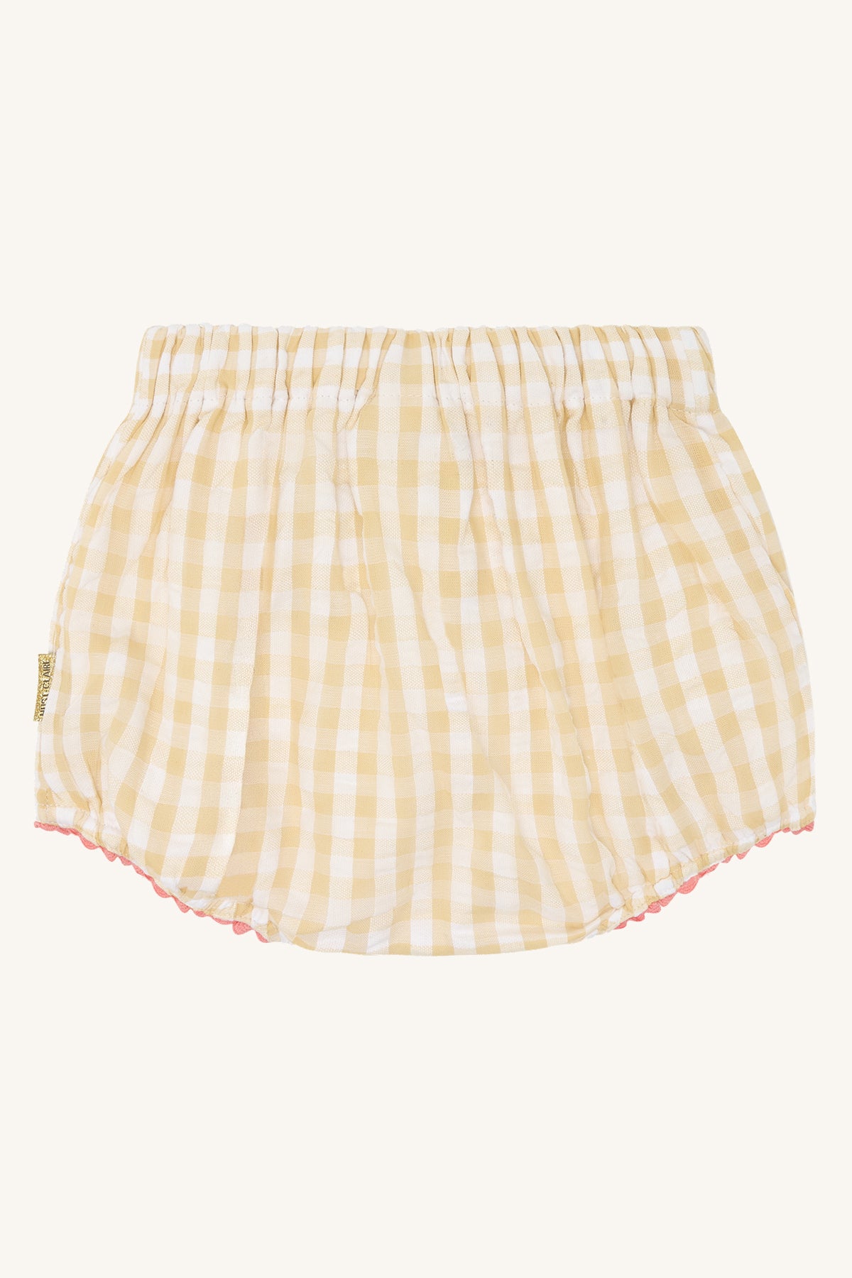 💛 Vichy Bloomer Short – Sunny Lemon | Hust & Claire