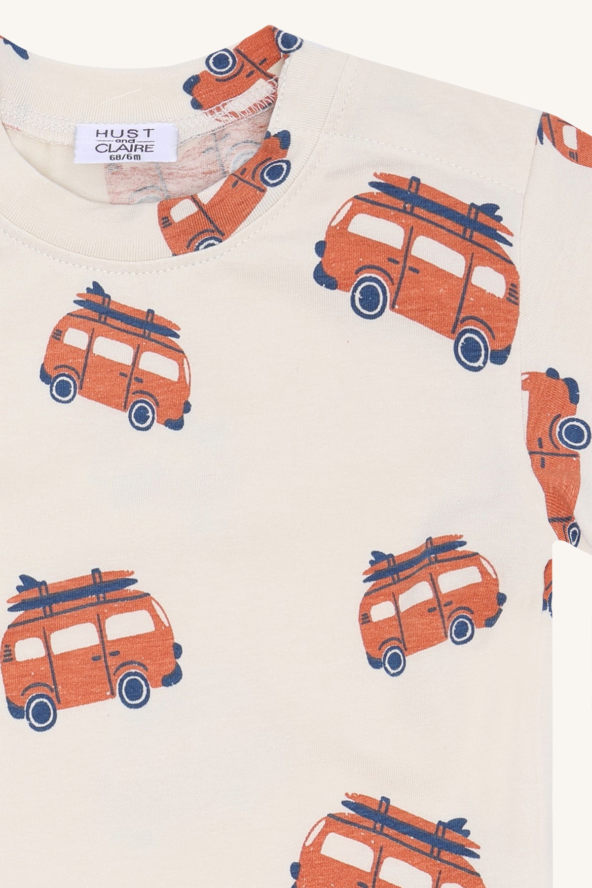 🚐 Surf Bus T-shirt – Summer Adventure
