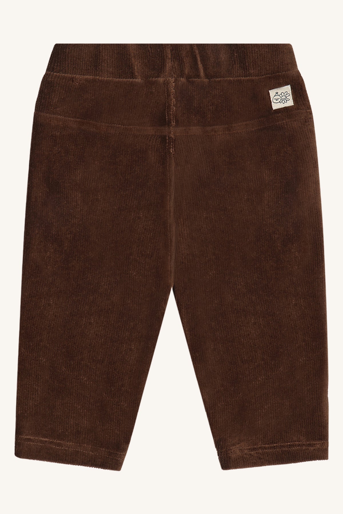 🤎 Hust & Claire Gordon – Stoer ribfluwelen broekje in warm bruin