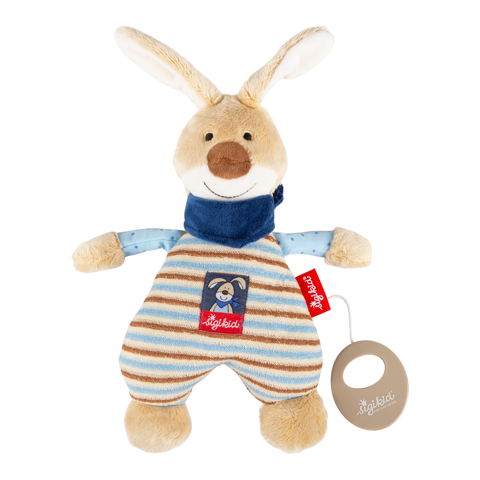 🐰 Sigikid Muziekknuffel Konijn – Zachte dromen en lieve melodieën