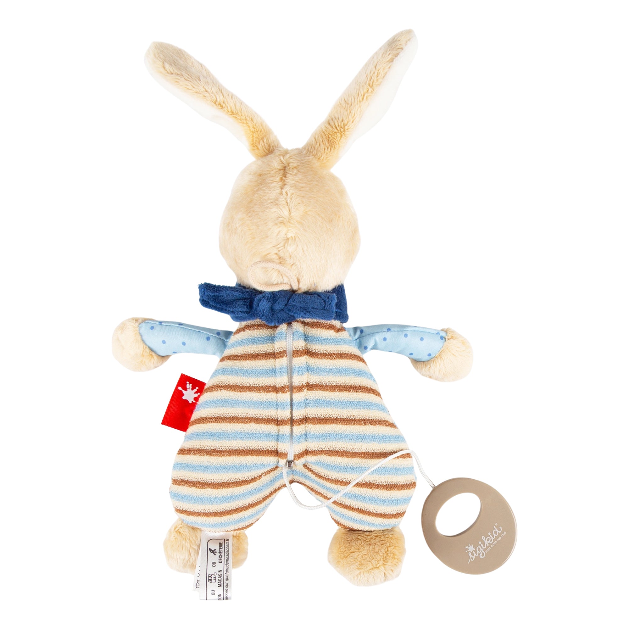 🐰 Sigikid Muziekknuffel Konijn – Zachte dromen en lieve melodieën