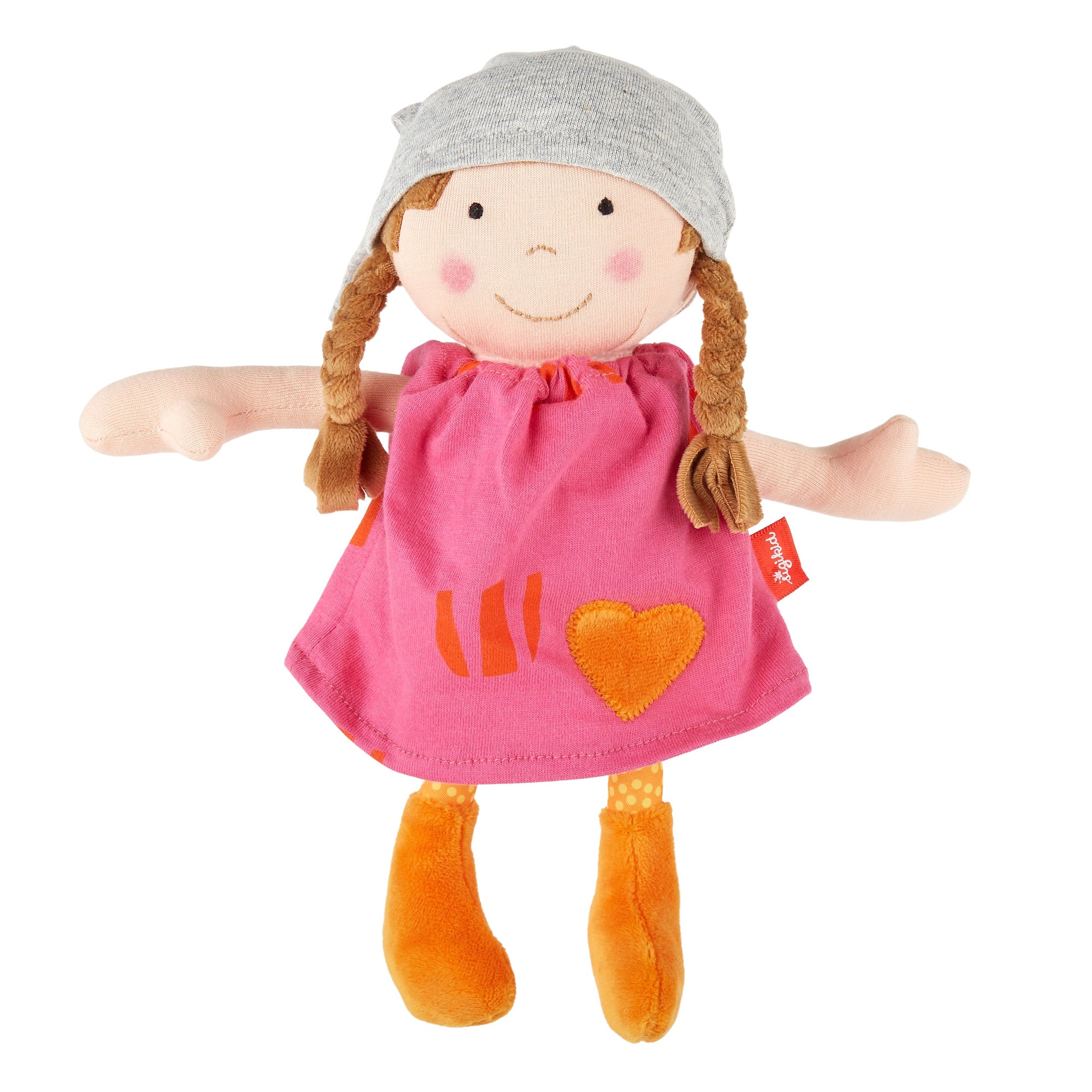 💖 Sigikid Knuffelpop Roze – Een lief vriendinnetje om overal mee naartoe te nemen