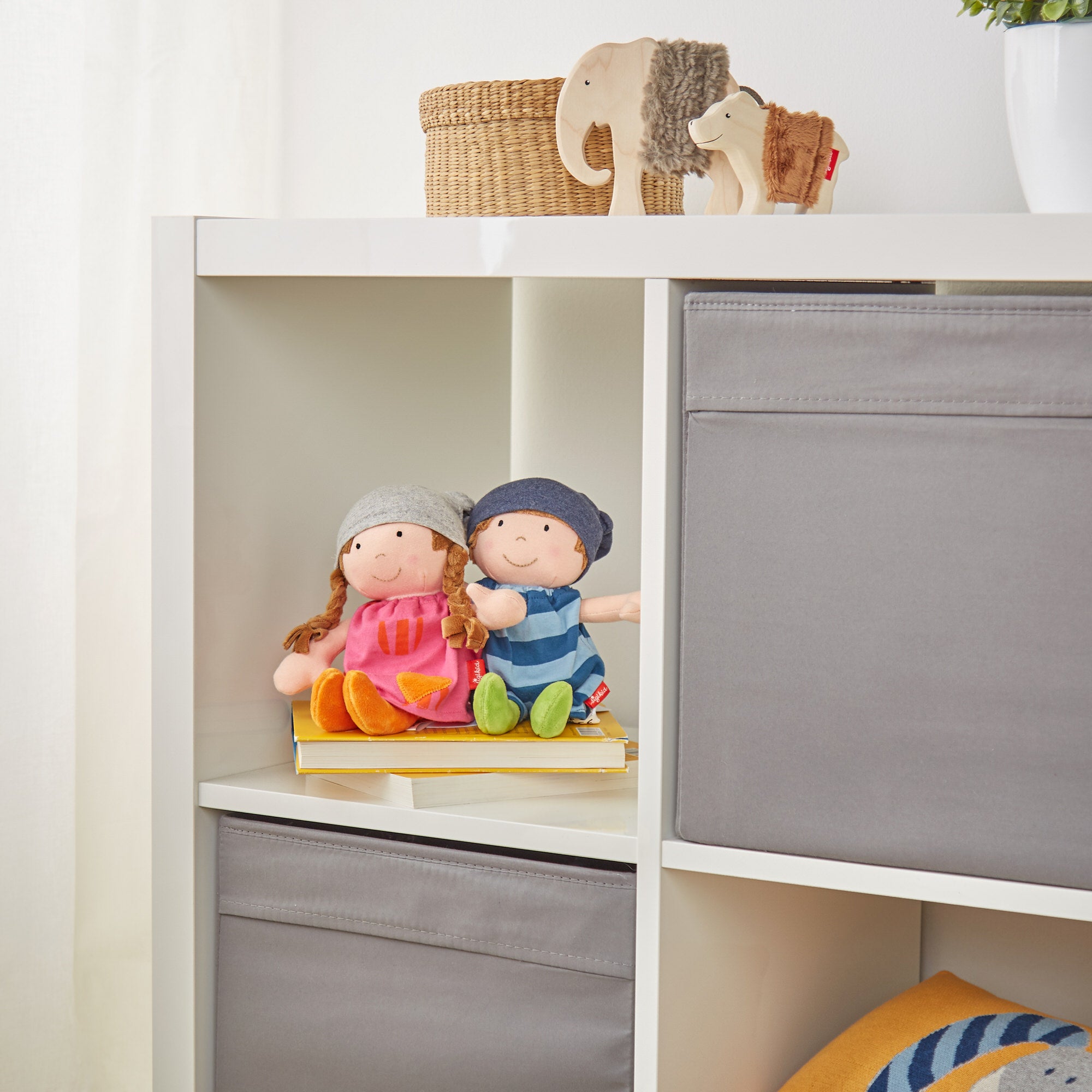 💖 Sigikid Knuffelpop Roze – Een lief vriendinnetje om overal mee naartoe te nemen
