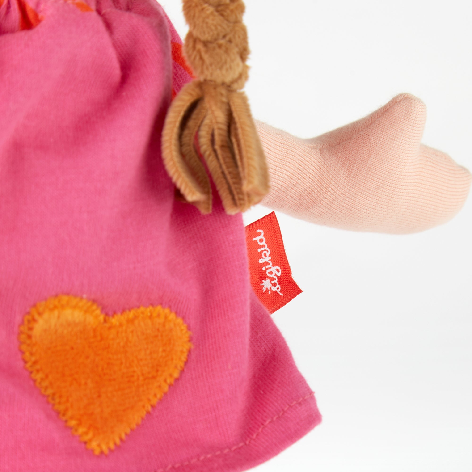 💖 Sigikid Knuffelpop Roze – Een lief vriendinnetje om overal mee naartoe te nemen