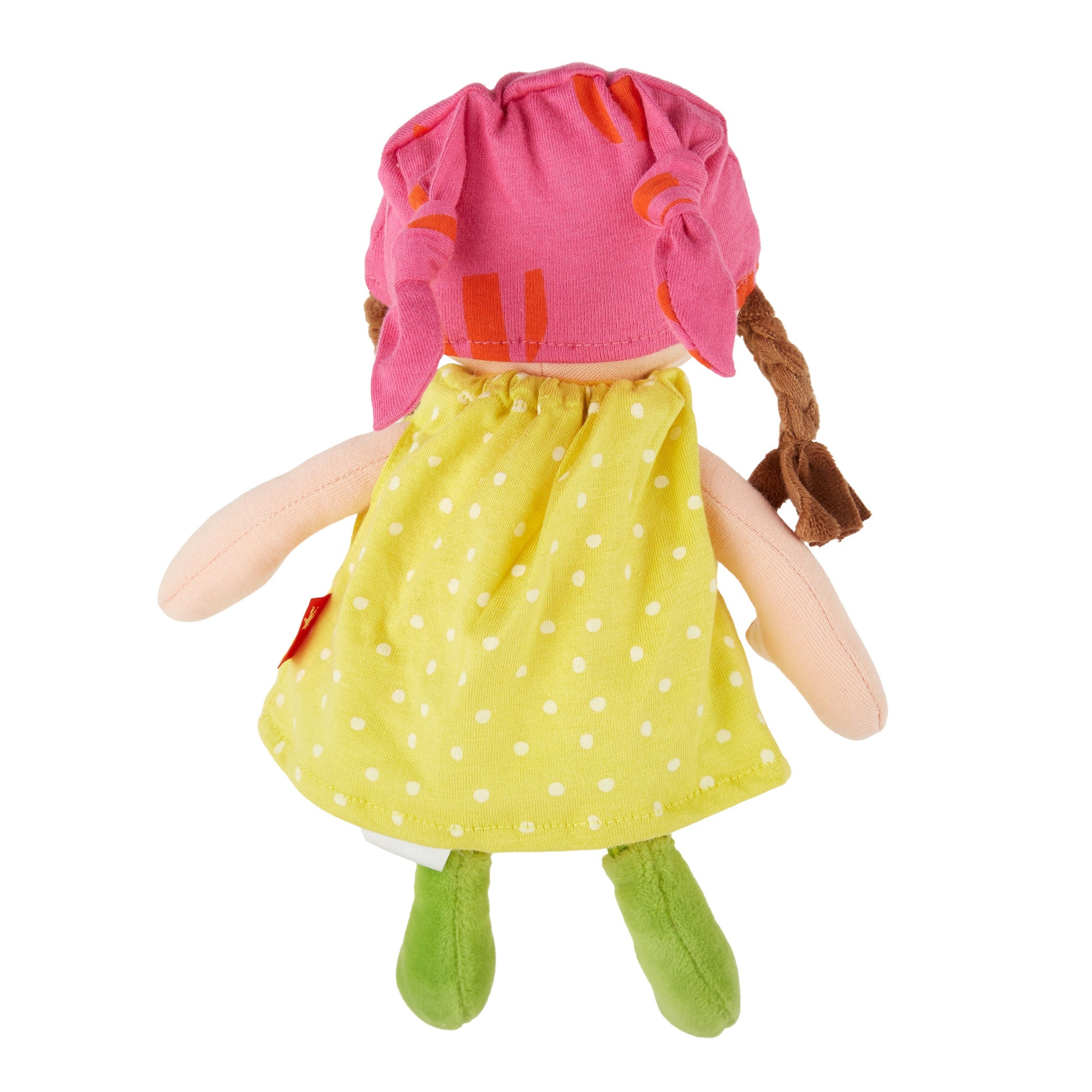 💖 Sigikid Knuffelpop Geel-Roze – Een zonnetje om te knuffelen