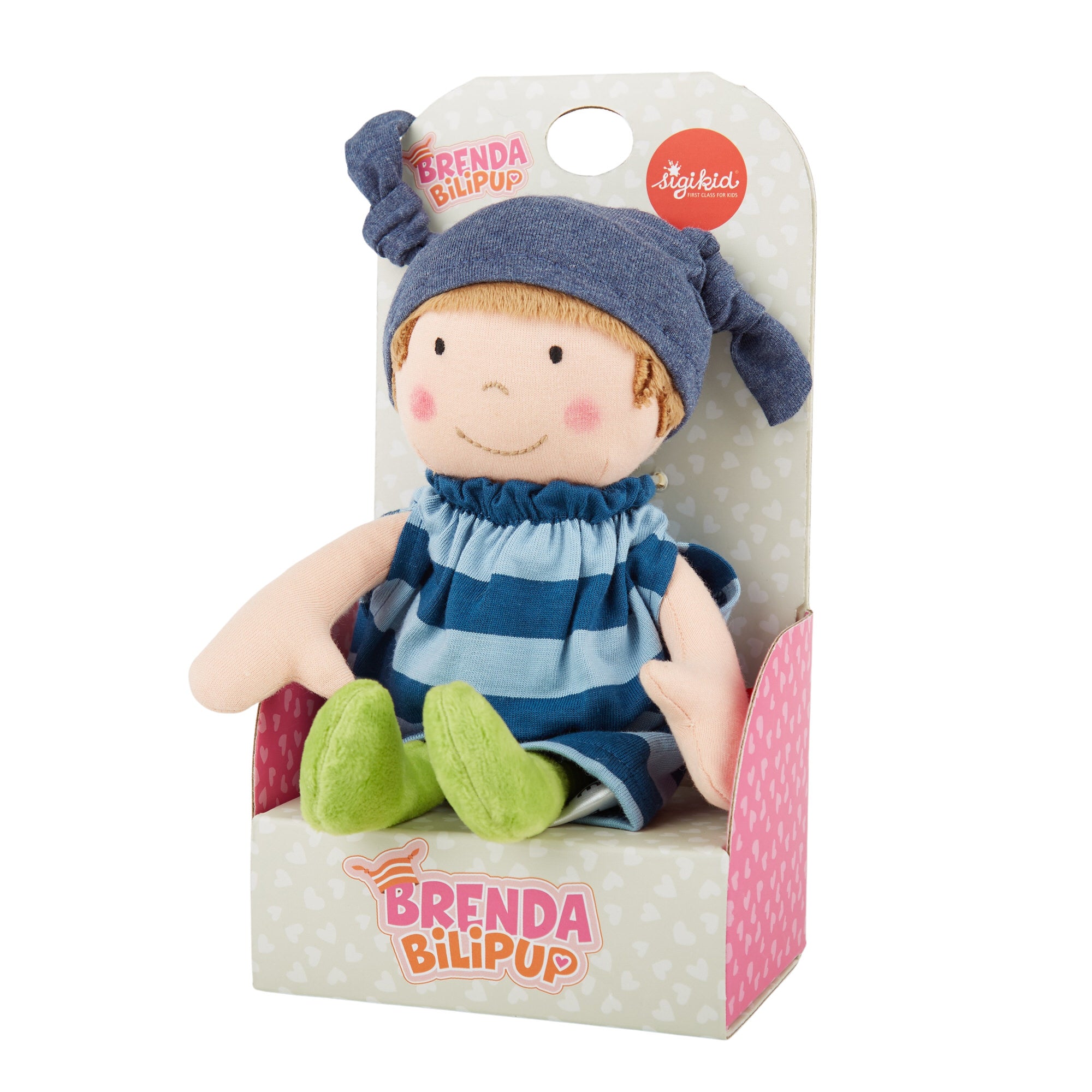 💖 Sigikid Brenda Bilipup – Zachte Knuffelpop Jongen