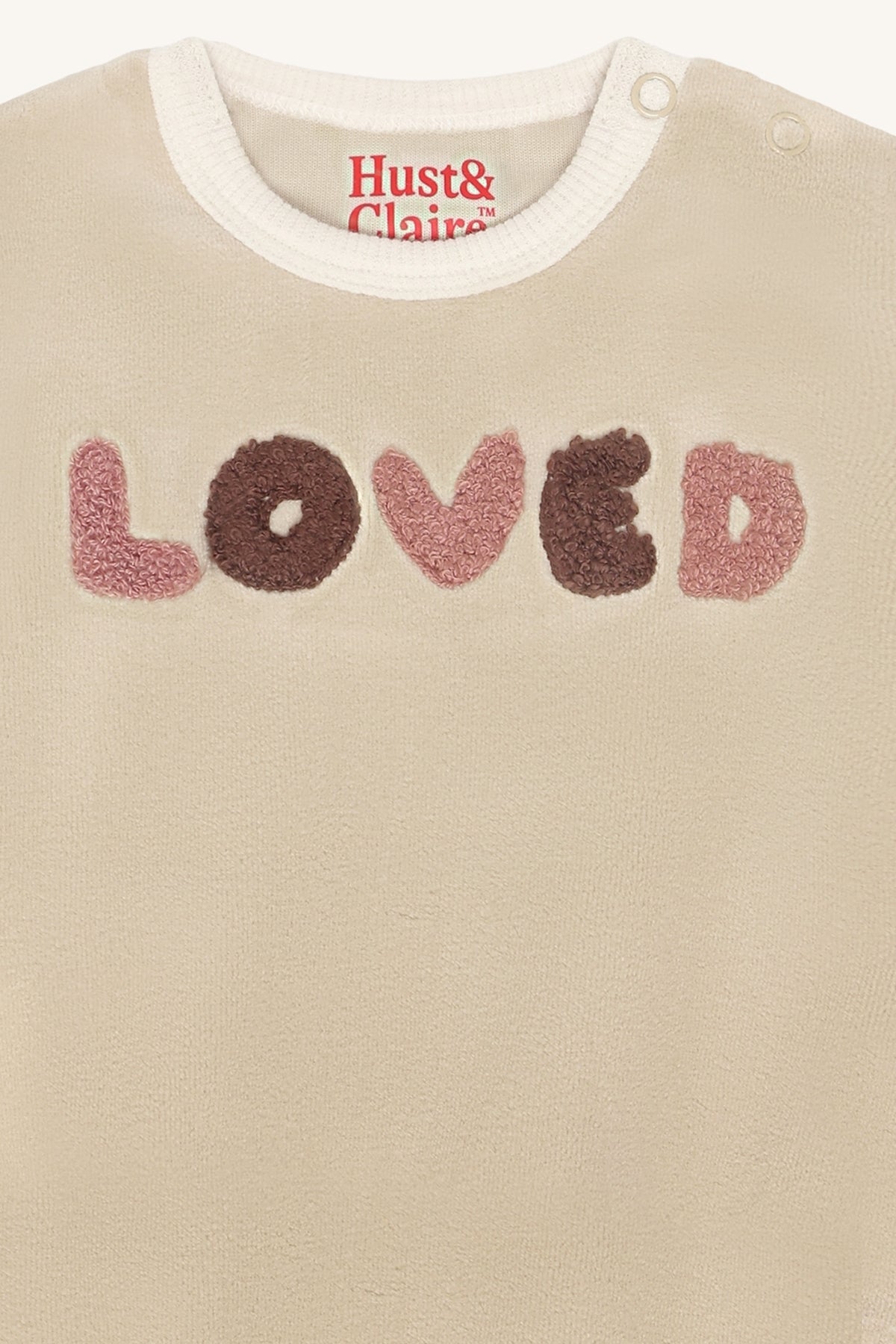 🤎 Hust & Claire Sara sweater Loved – French Oak