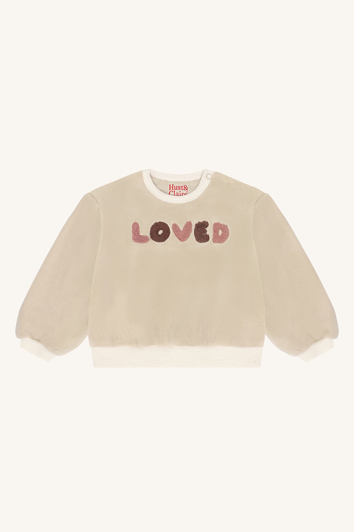 🤎 Hust & Claire Sara sweater Loved – French Oak