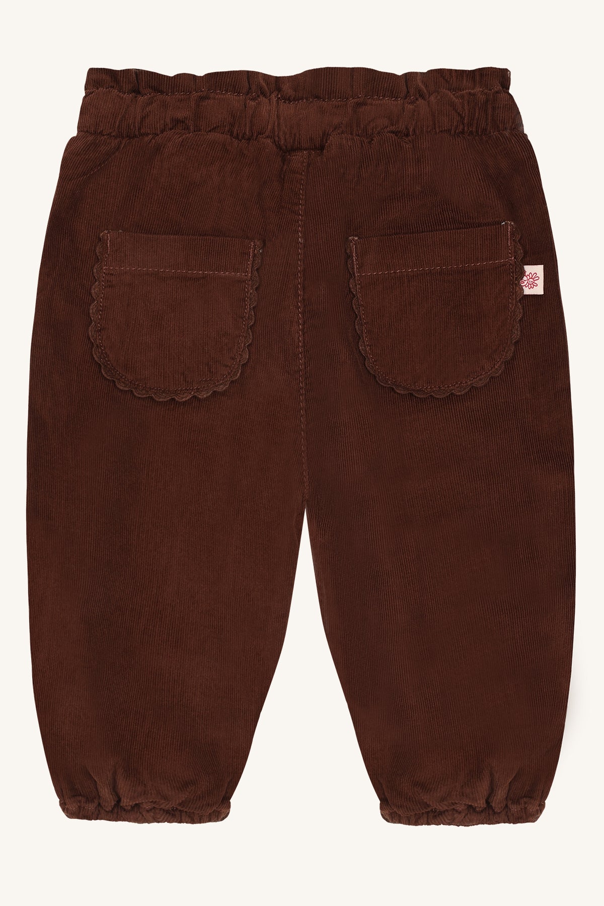 🤎 Hust & Claire Trine ribfluwelen broek – Soil