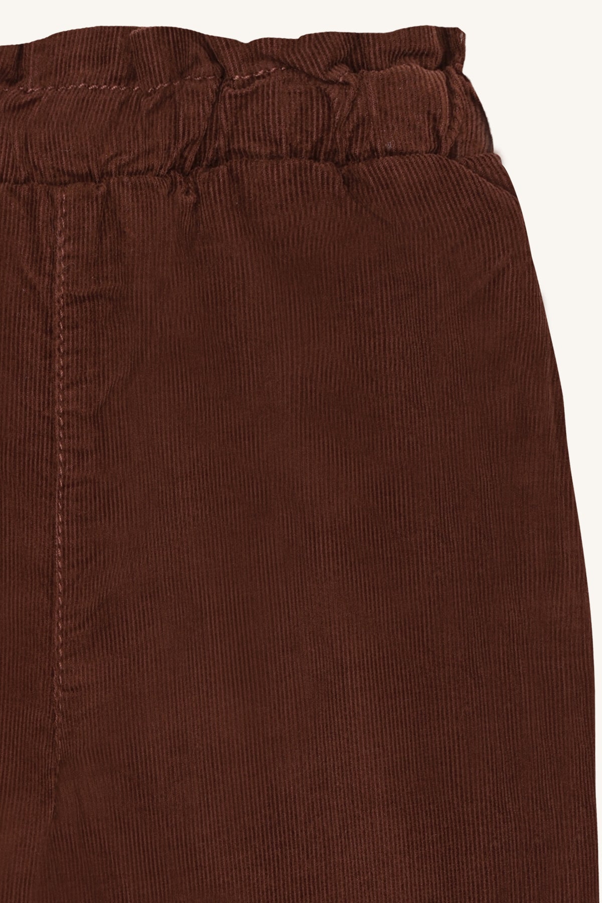 🤎 Hust & Claire Trine ribfluwelen broek – Soil