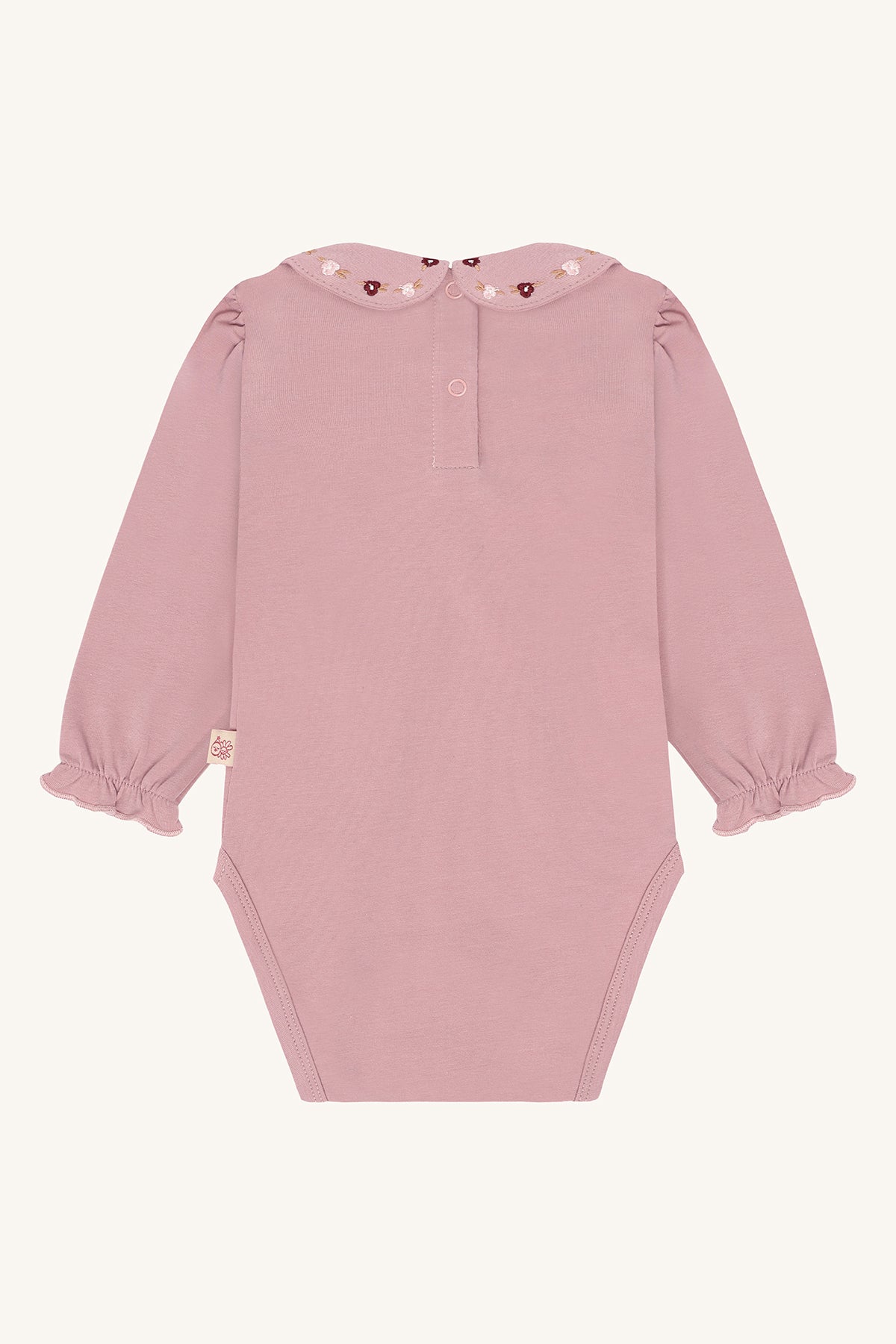 🌸 Hust & Claire Britt body met smock & bloemen – Heather