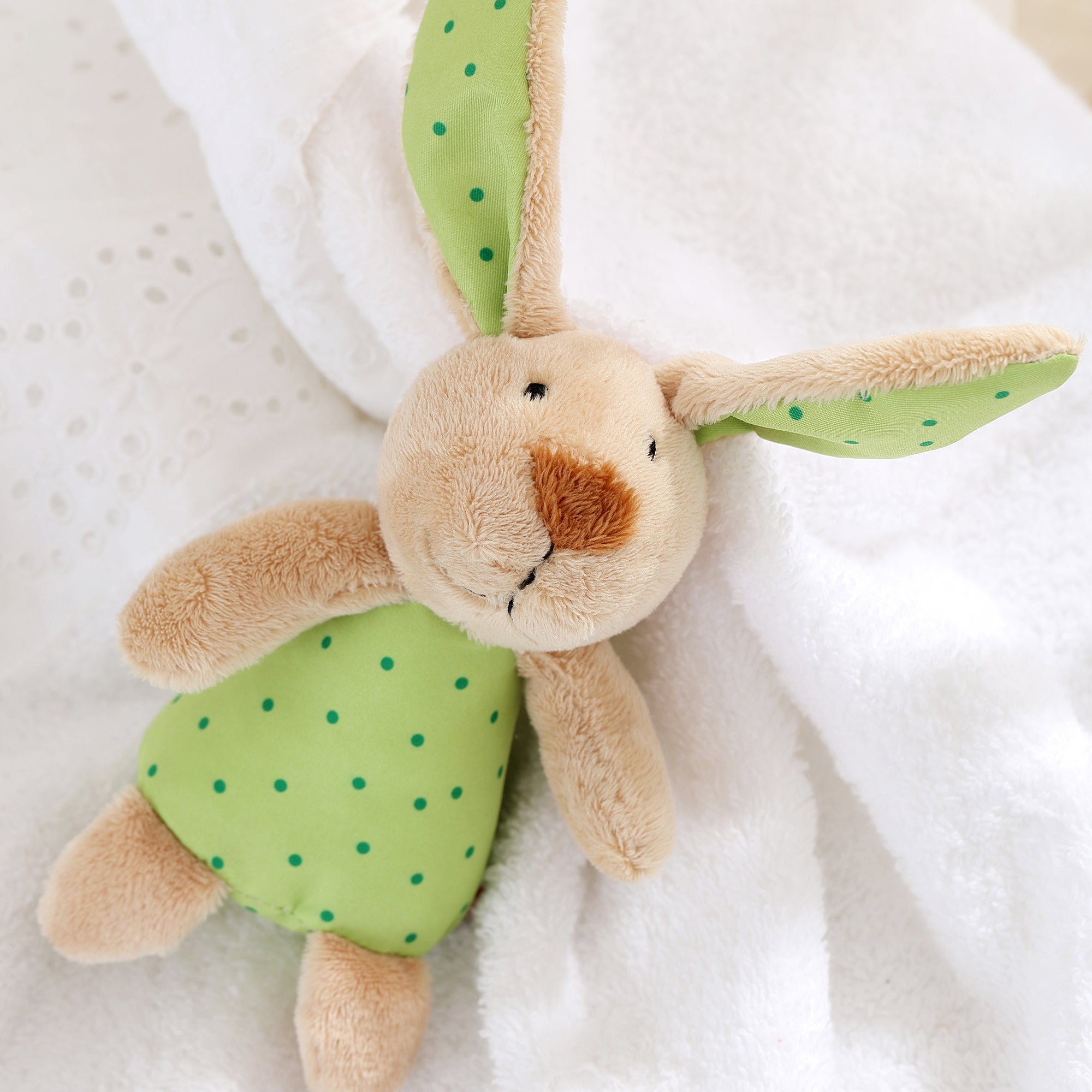 💖 Sigikid Knuffelkonijn Groen – Zachte eerste vriend