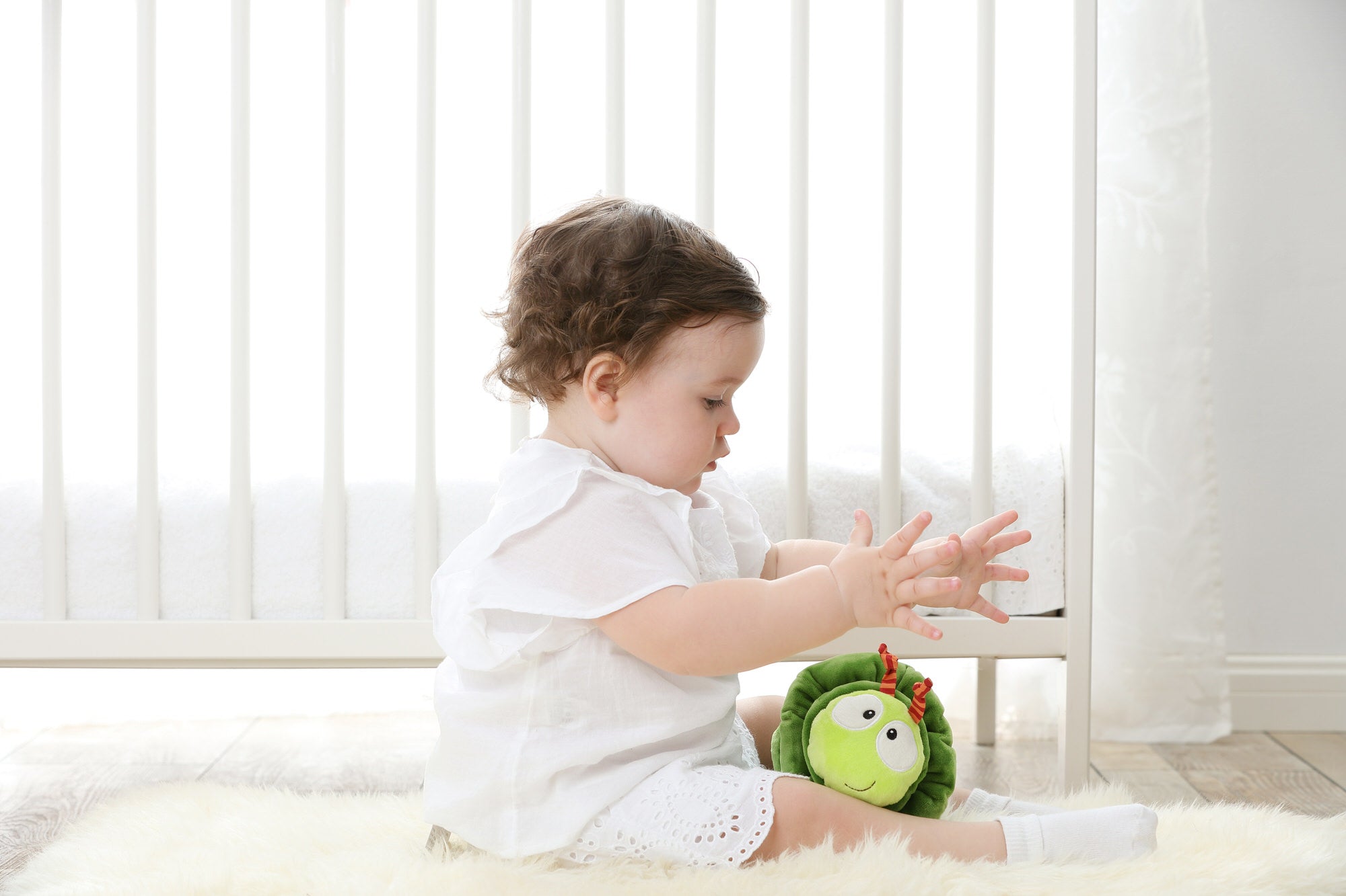 💚 Sigikid Knuffelrups – Zachte speelkameraad vol ontdekkingsplezier