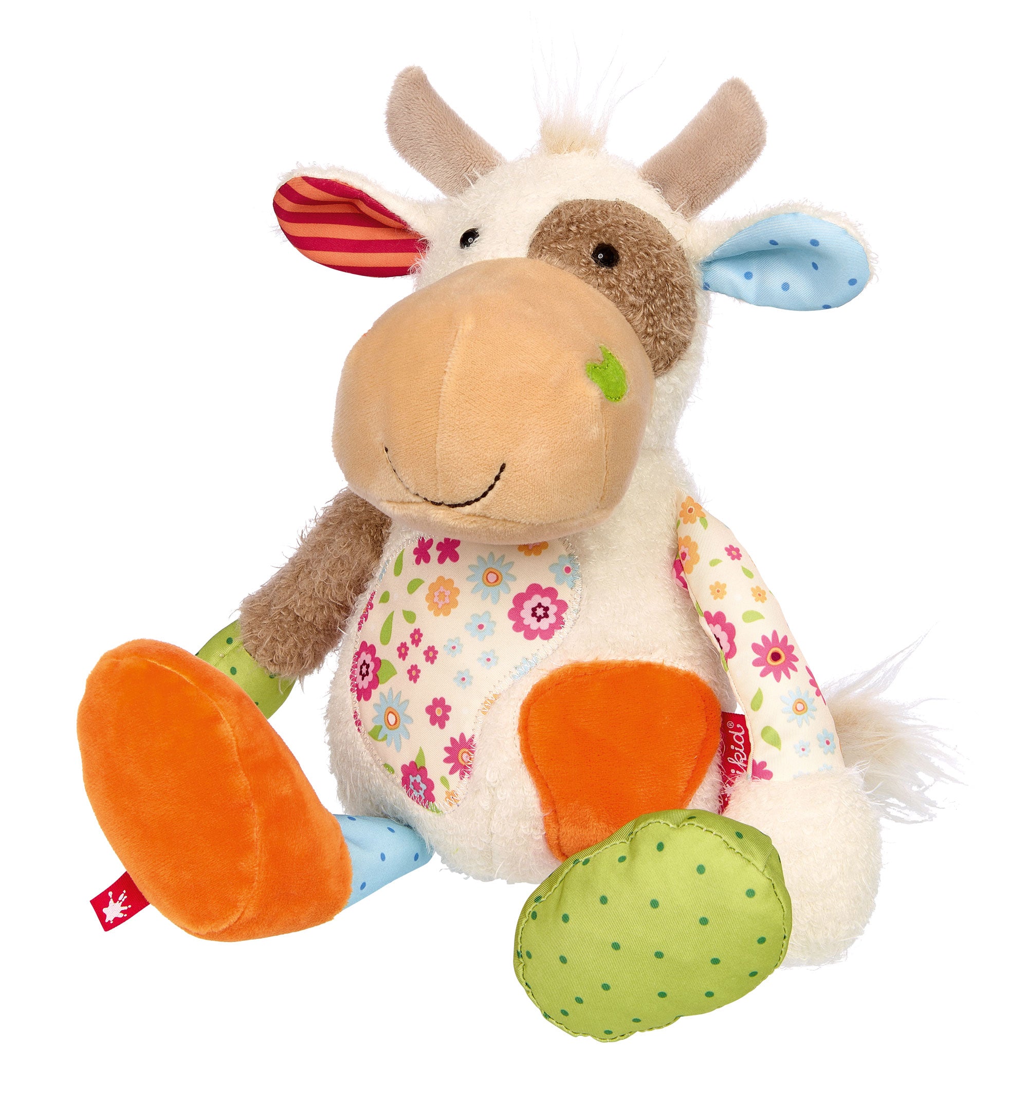 🐮 Sigikid Knuffelkoe – Zachte Vriendin om te Knuffelen en Te Ontdekken