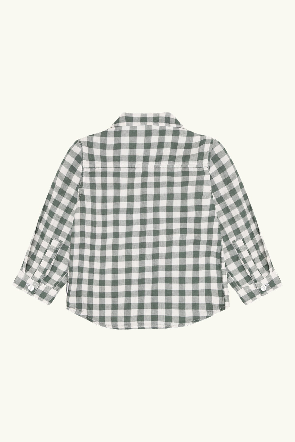 🌿 Hust & Claire geruit overhemd – Balsam Green