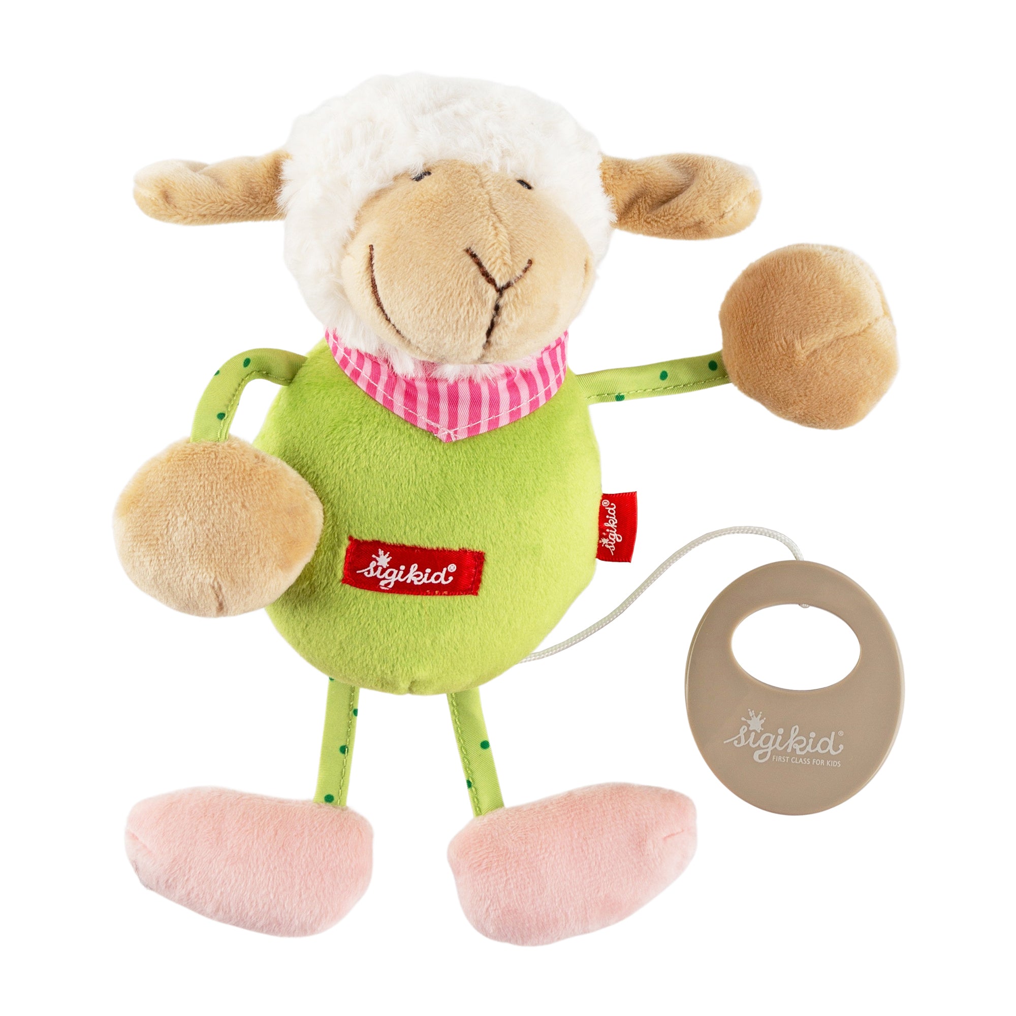 🐑 Sigikid Muzikaal Schaap – Knuffelvriendje met Rustgevend Melodietje