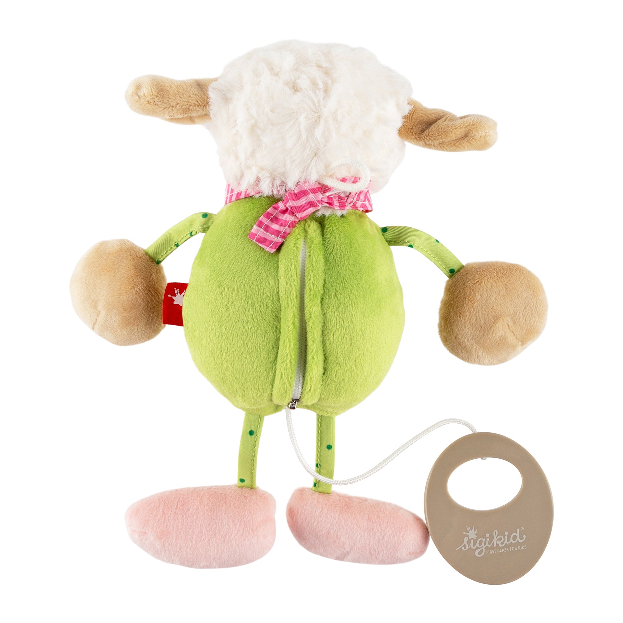 🐑 Sigikid Muzikaal Schaap – Knuffelvriendje met Rustgevend Melodietje