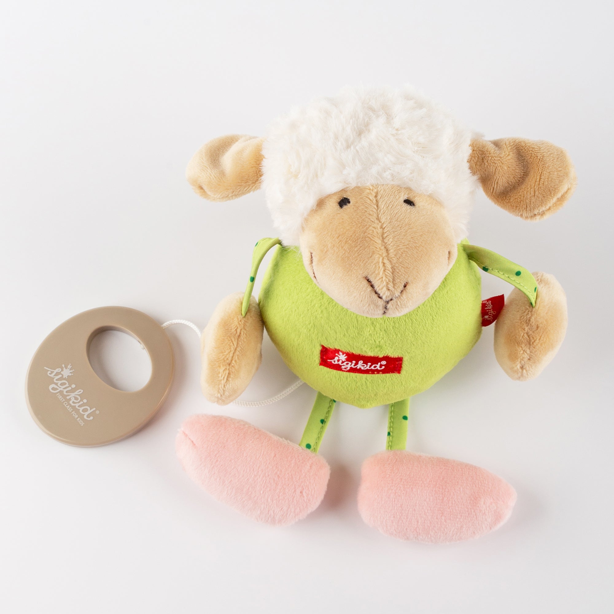 🐑 Sigikid Muzikaal Schaap – Knuffelvriendje met Rustgevend Melodietje