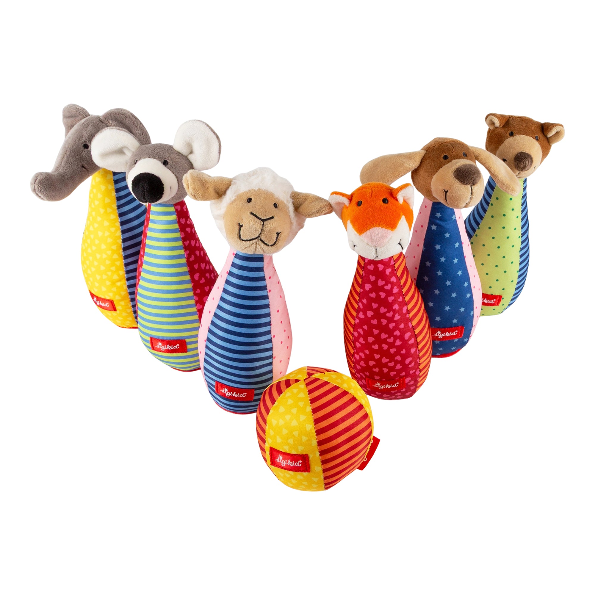 🎳 Sigikid Bowlingset Dierenvriendjes – Spelenderwijs Rollen, Gooien en Lachen