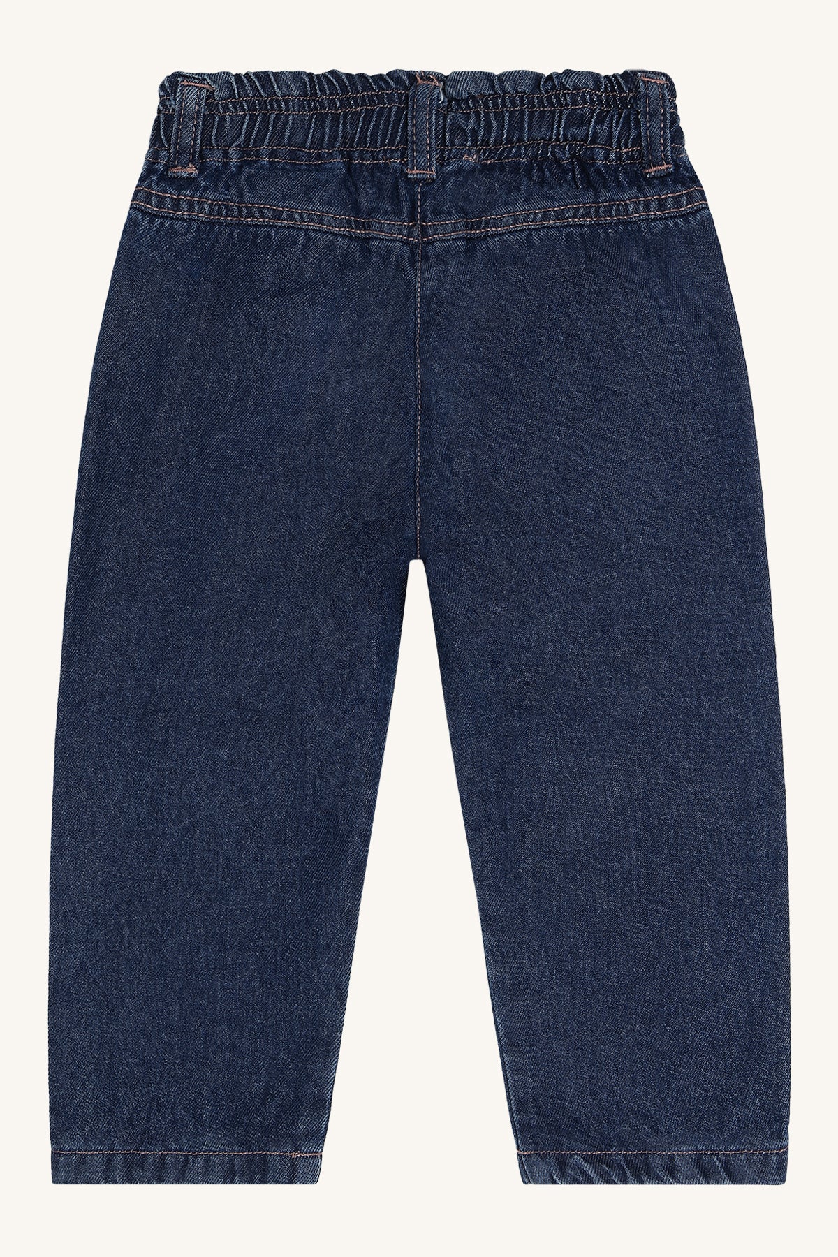 👖 Hust & Claire – Stoere denim jeans met paperbag taille