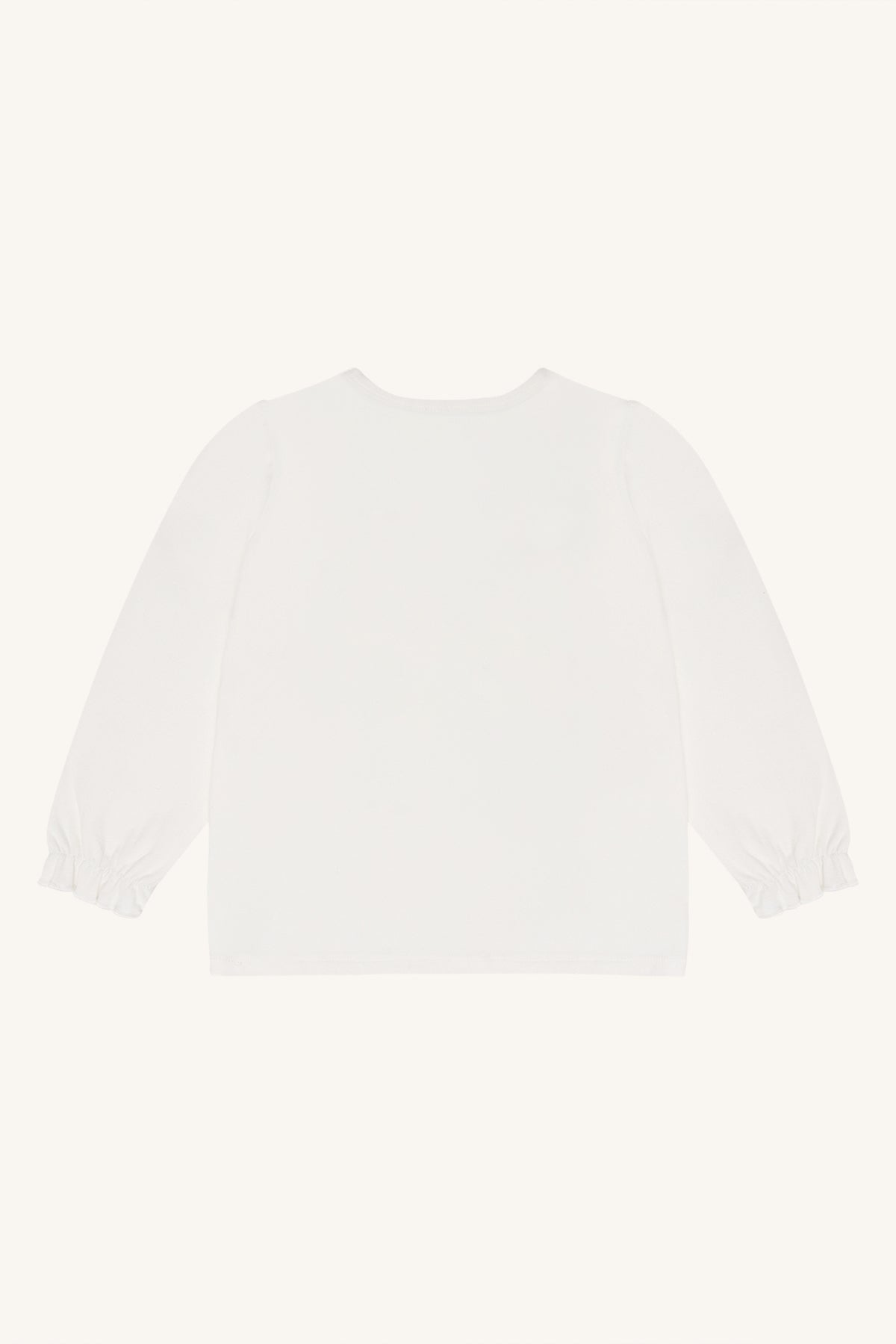 🌸 Hust & Claire HCAlma Swirl – Longsleeve met tule bloem & strikje