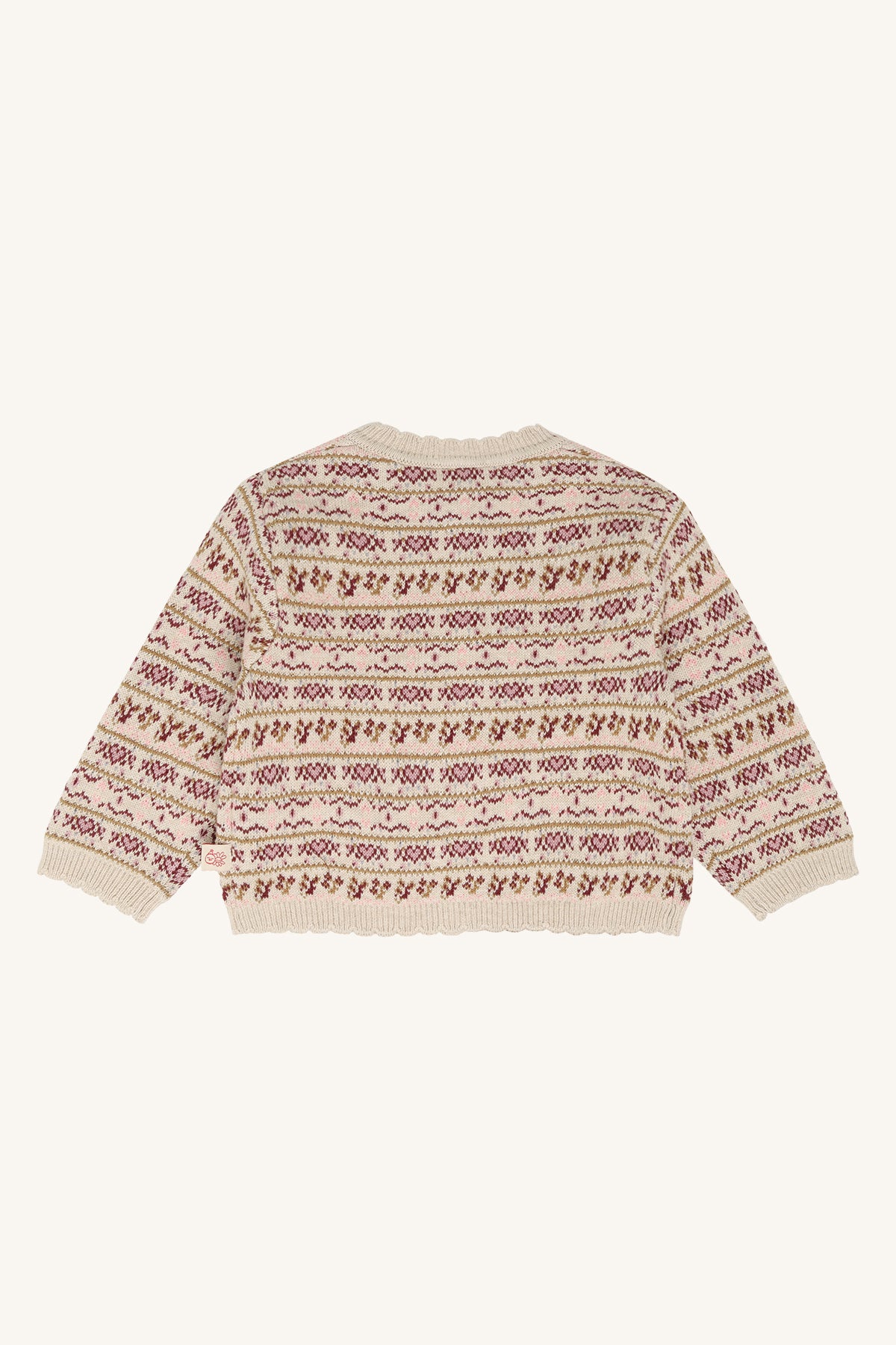 🤎 Hust & Claire Camilla vest Nordic – Old Beige Melange