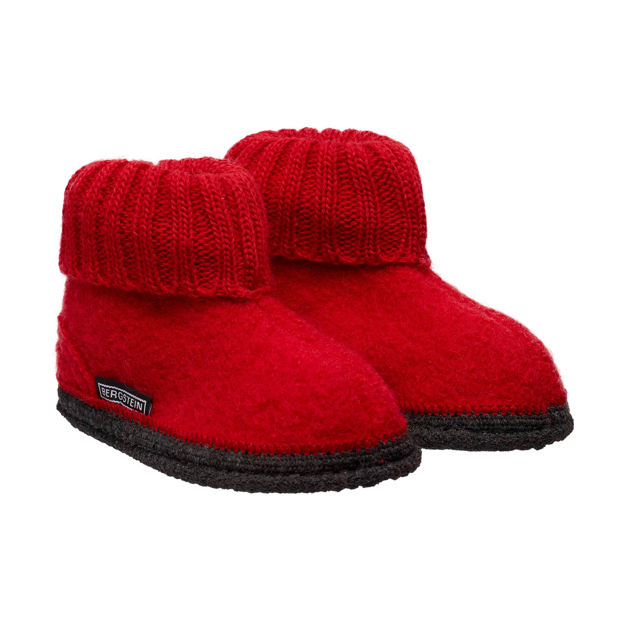 ✨ Bergstein Cozy Pantoffeltjes – Red (maat 19–30) ✨