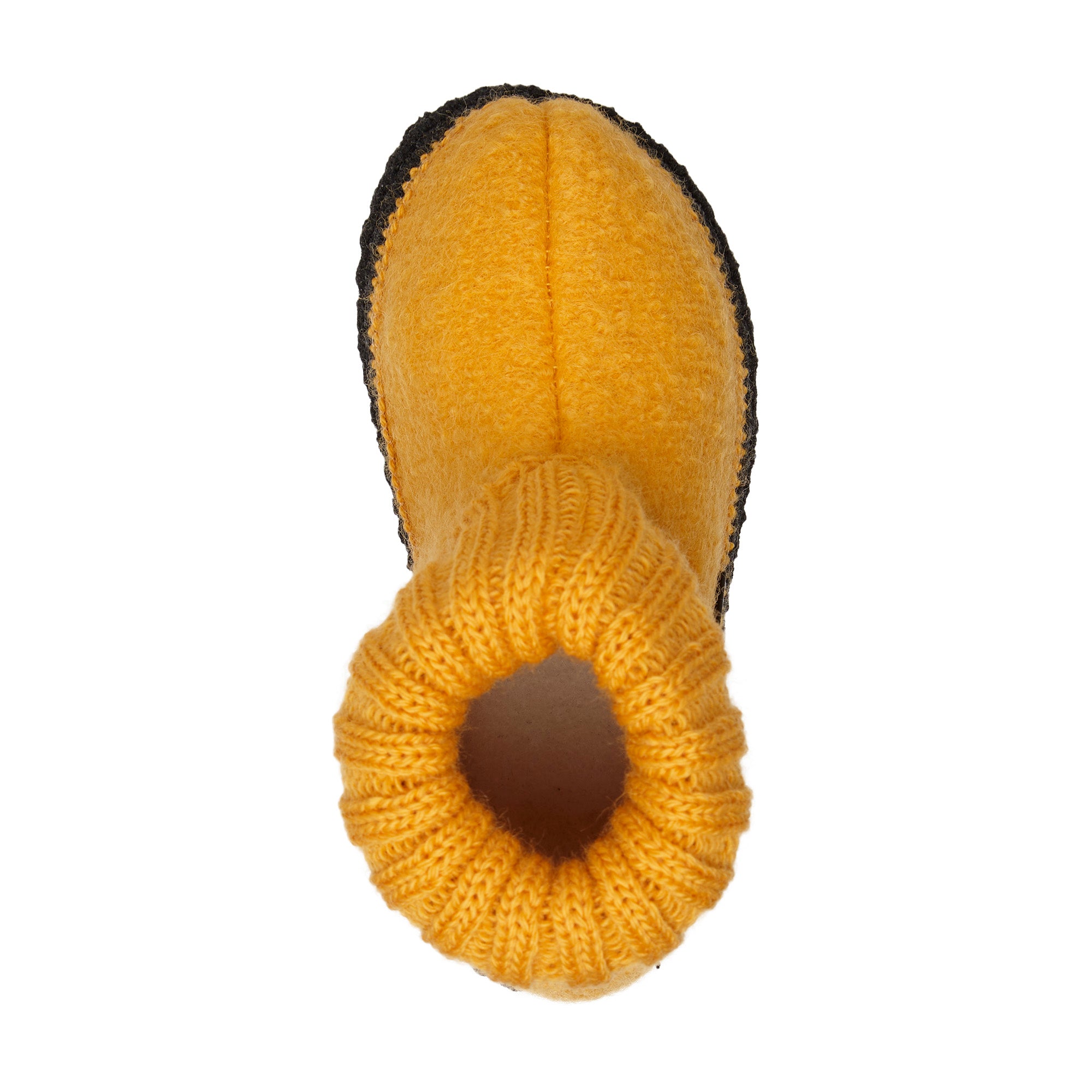 💛 Bergstein Cozy – Heerlijk warme wollen pantoffeltjes in zonnig geel