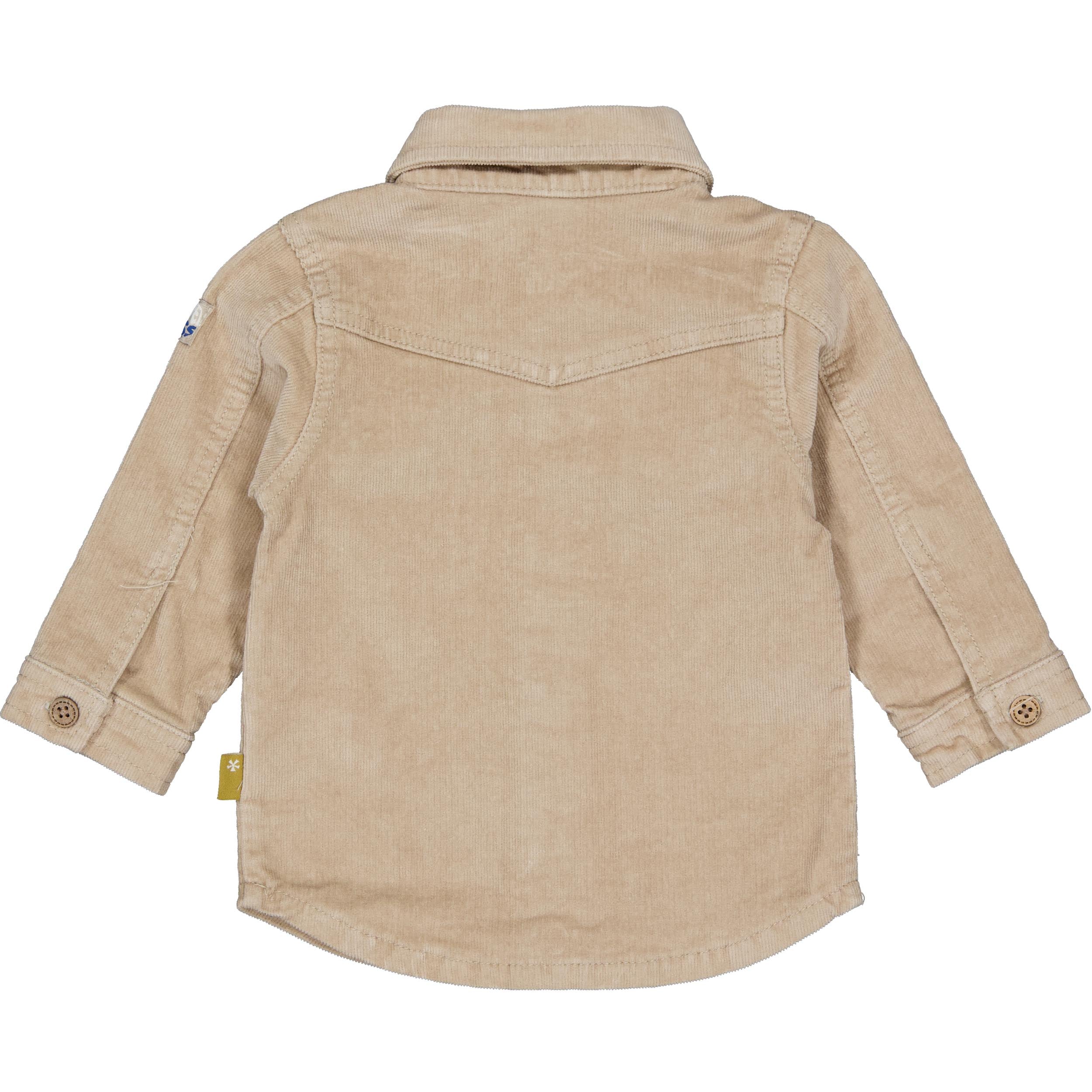 🤎 BESS Baby Rib Overhemd Soft Sand – Stoer & stijlvol