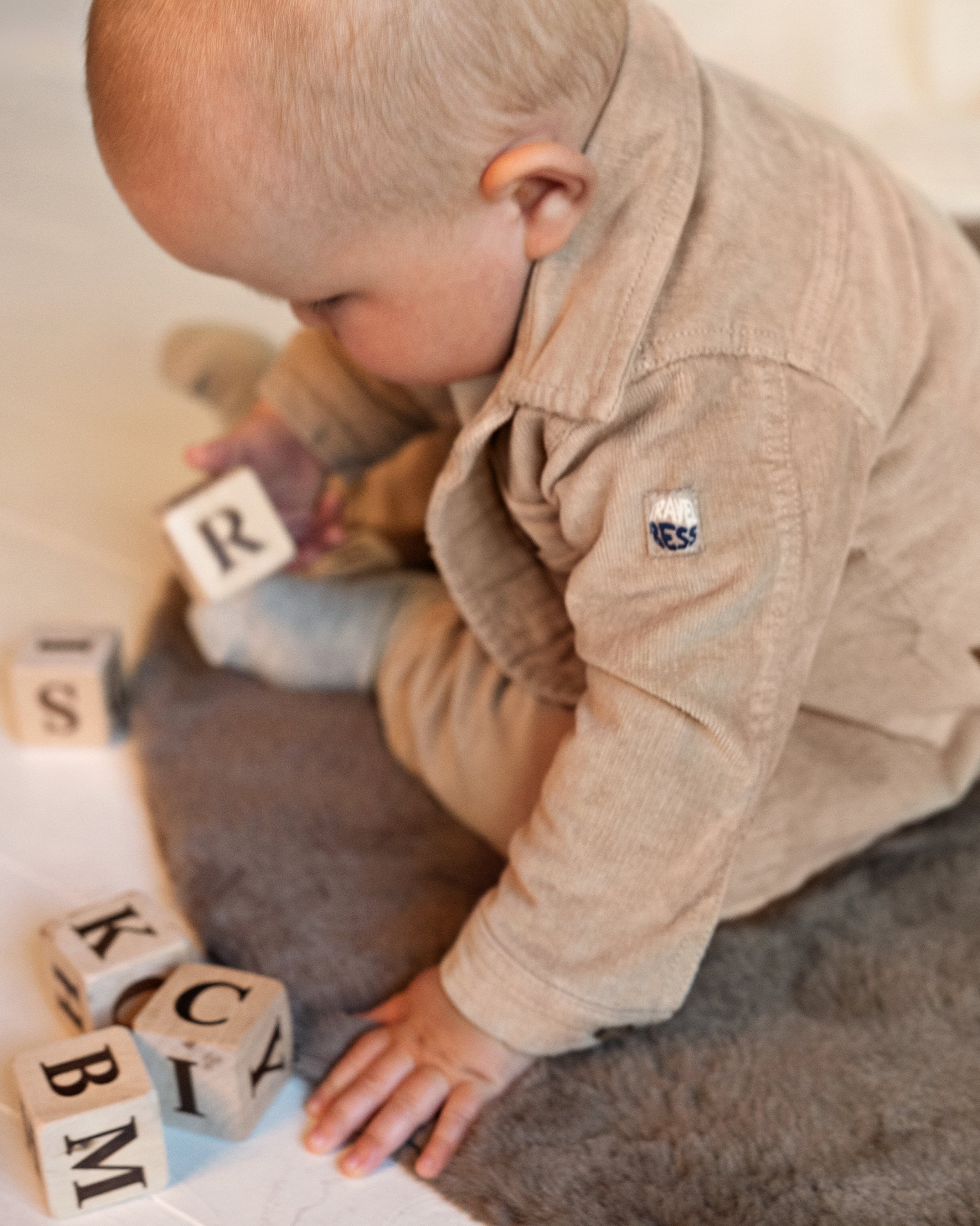 🤎 BESS Baby Rib Overhemd Soft Sand – Stoer & stijlvol