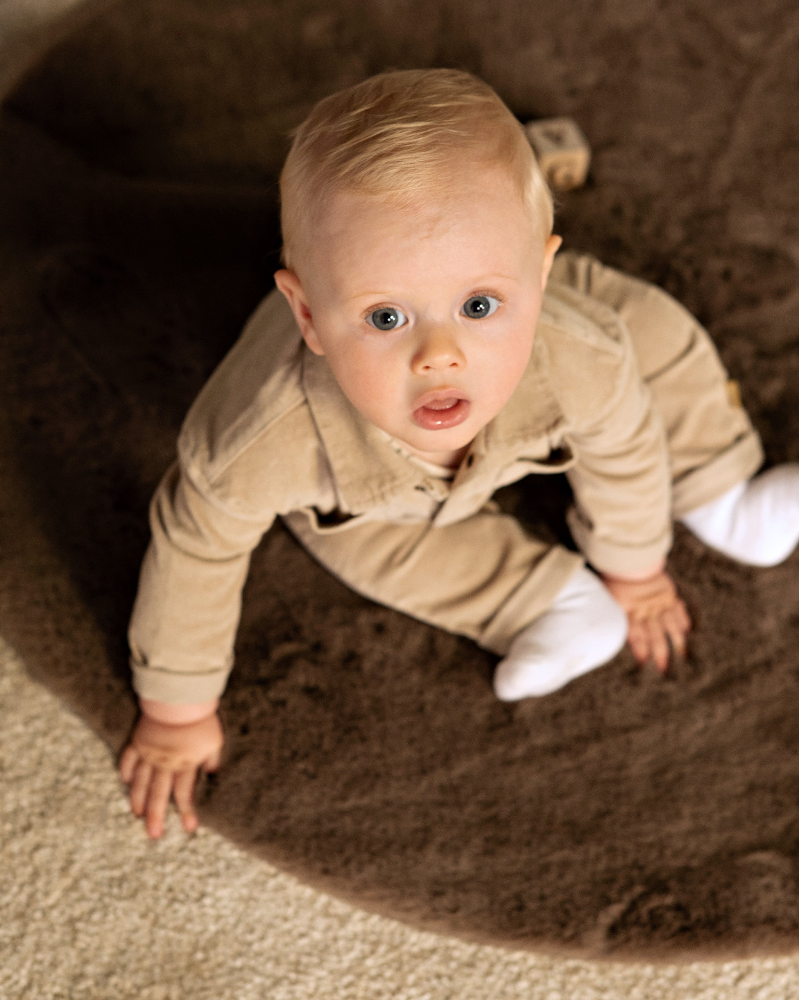 🤎 BESS Baby Jumpsuit Soft Sand – Stoere Riblook