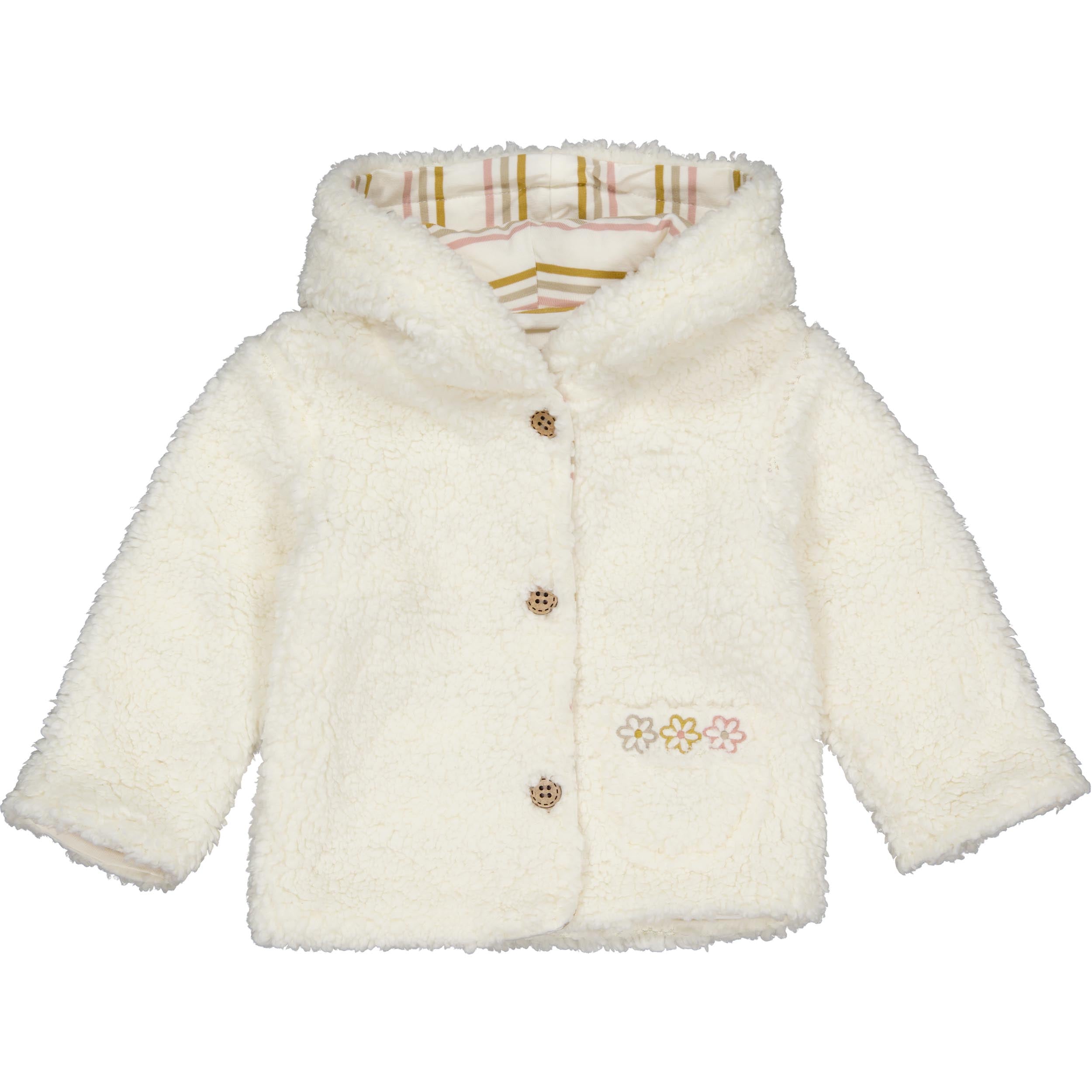 🌸 BESS Baby Teddyjasje Bloom – Ecru
