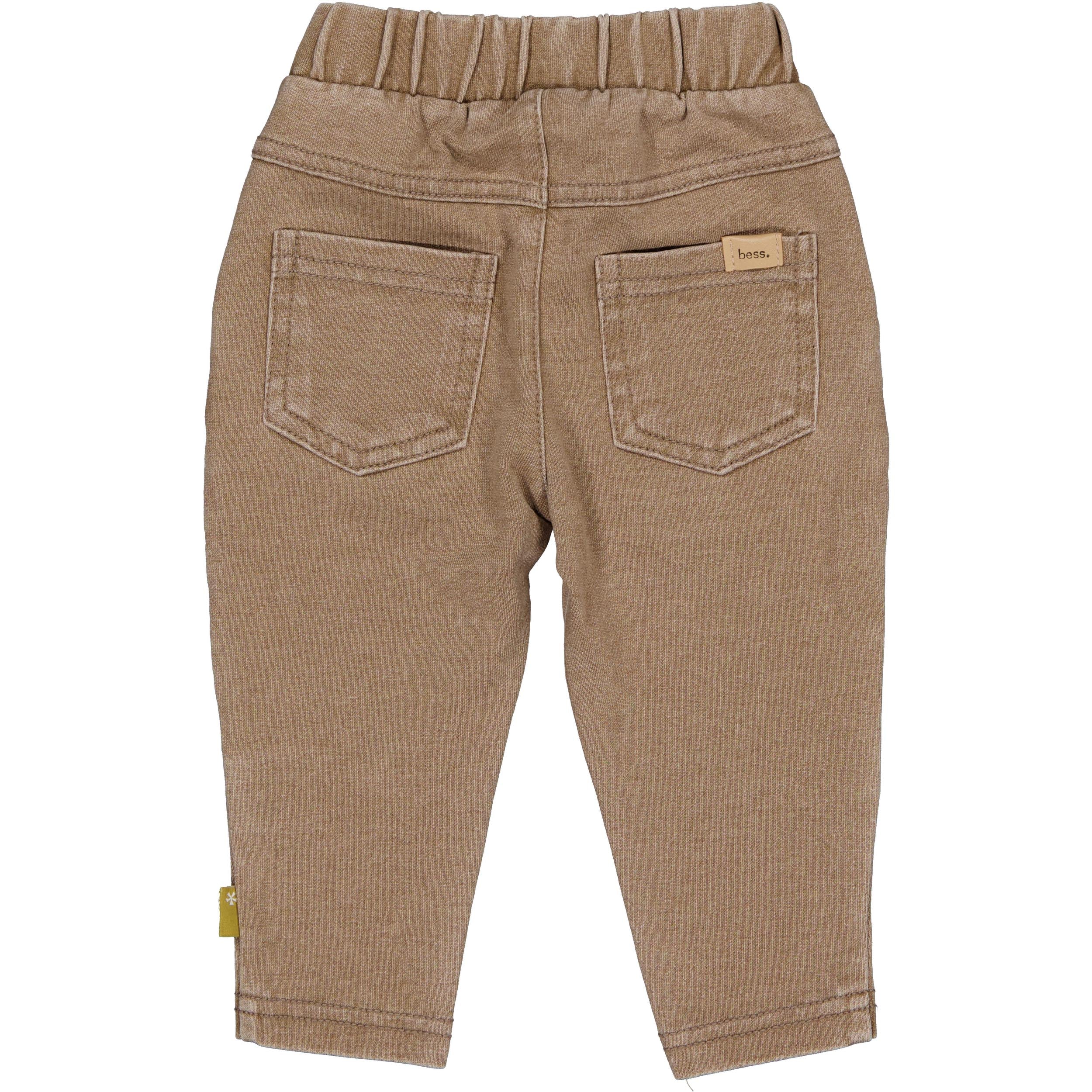 🤎 BESS Baby Cargo Broek – Vintage Taupe