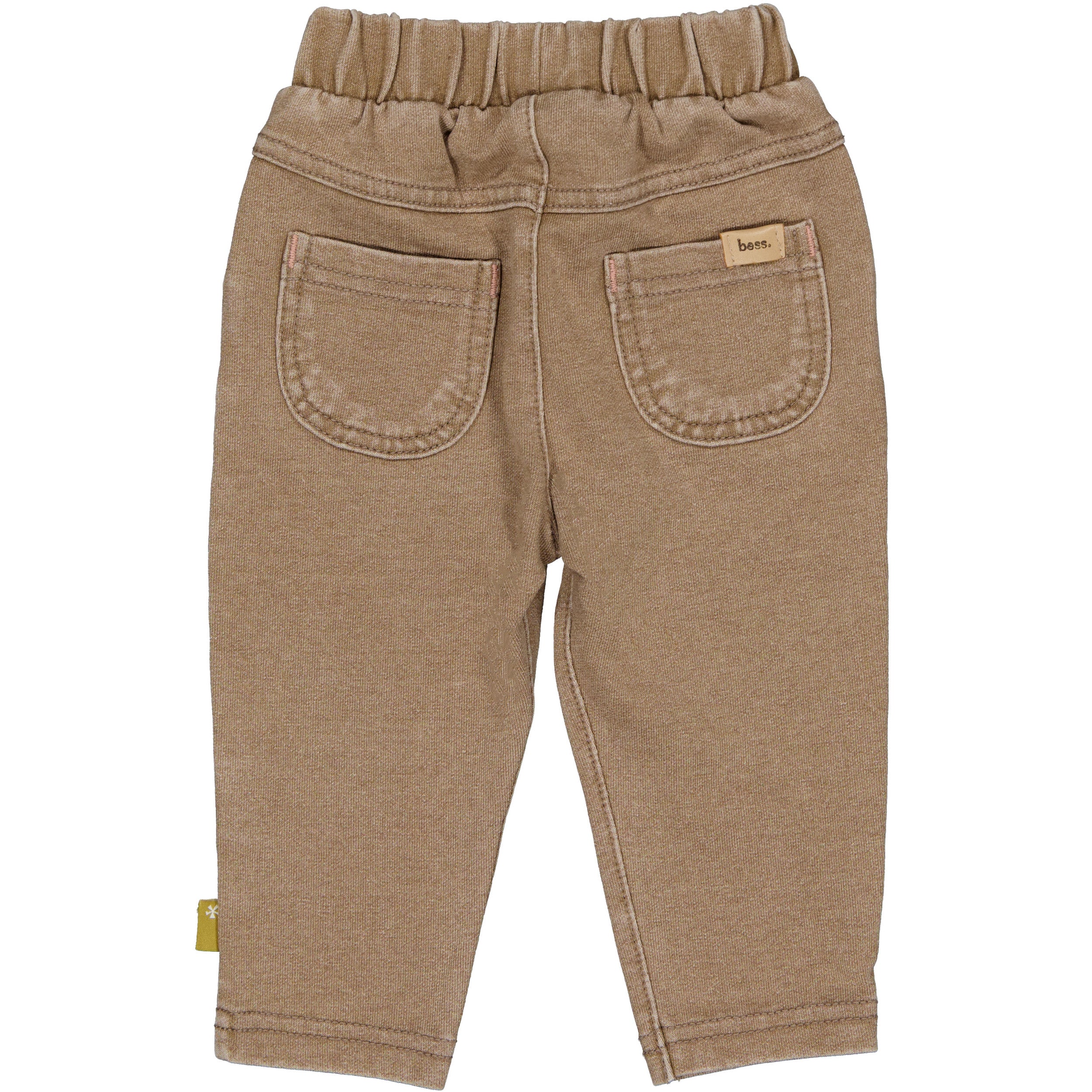 🌸 BESS Meisjesbroek Taupe – Little Flower