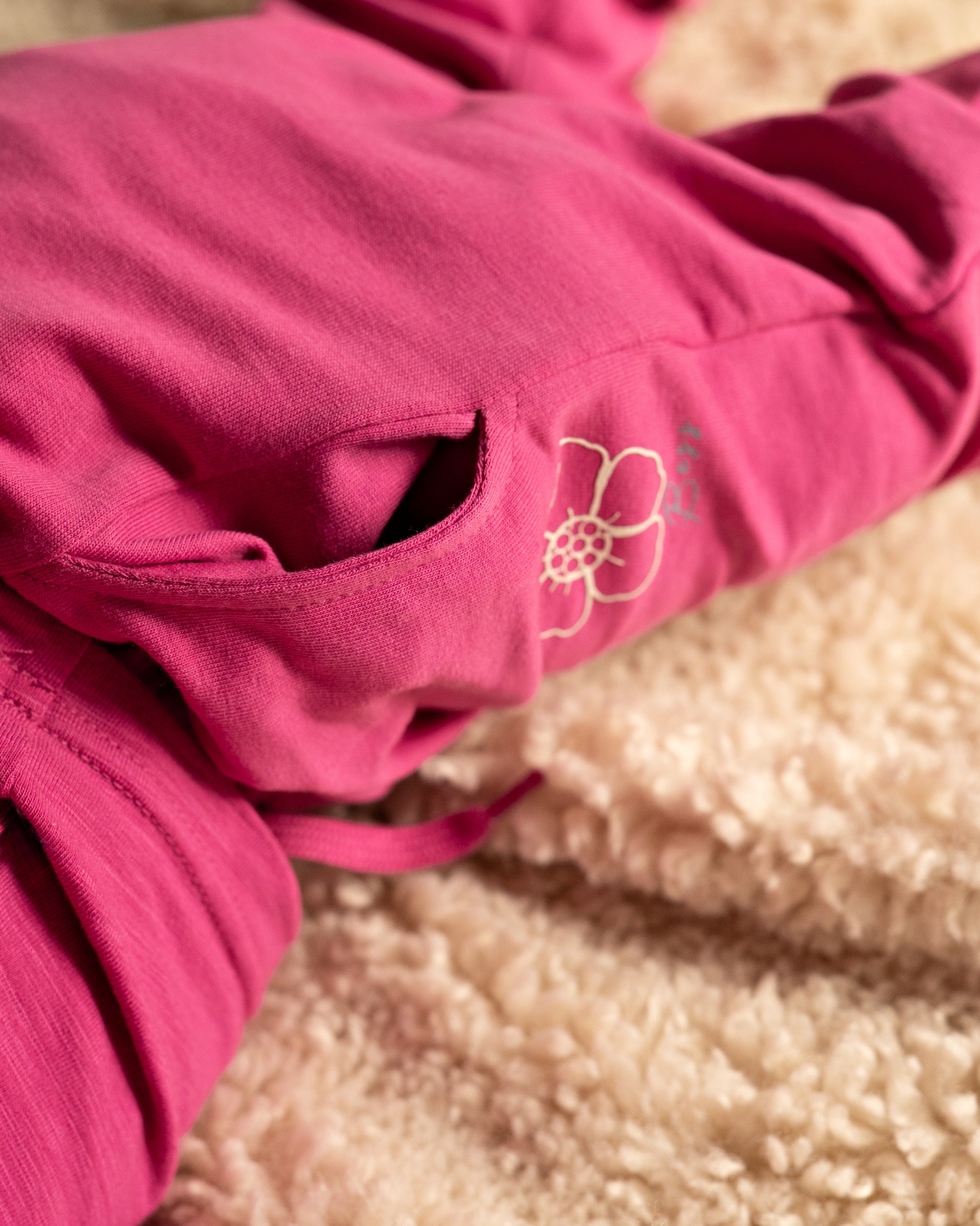 🌸 BESS joggingbroek Analise – Fuchsia Flower