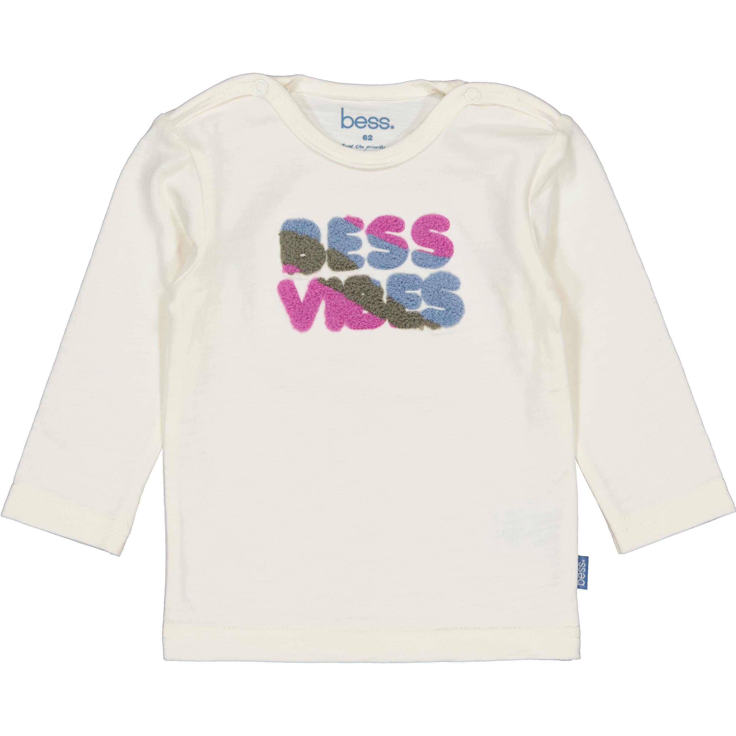 🌈 BESS longsleeve Arda – Offwhite “BESS Vibes”