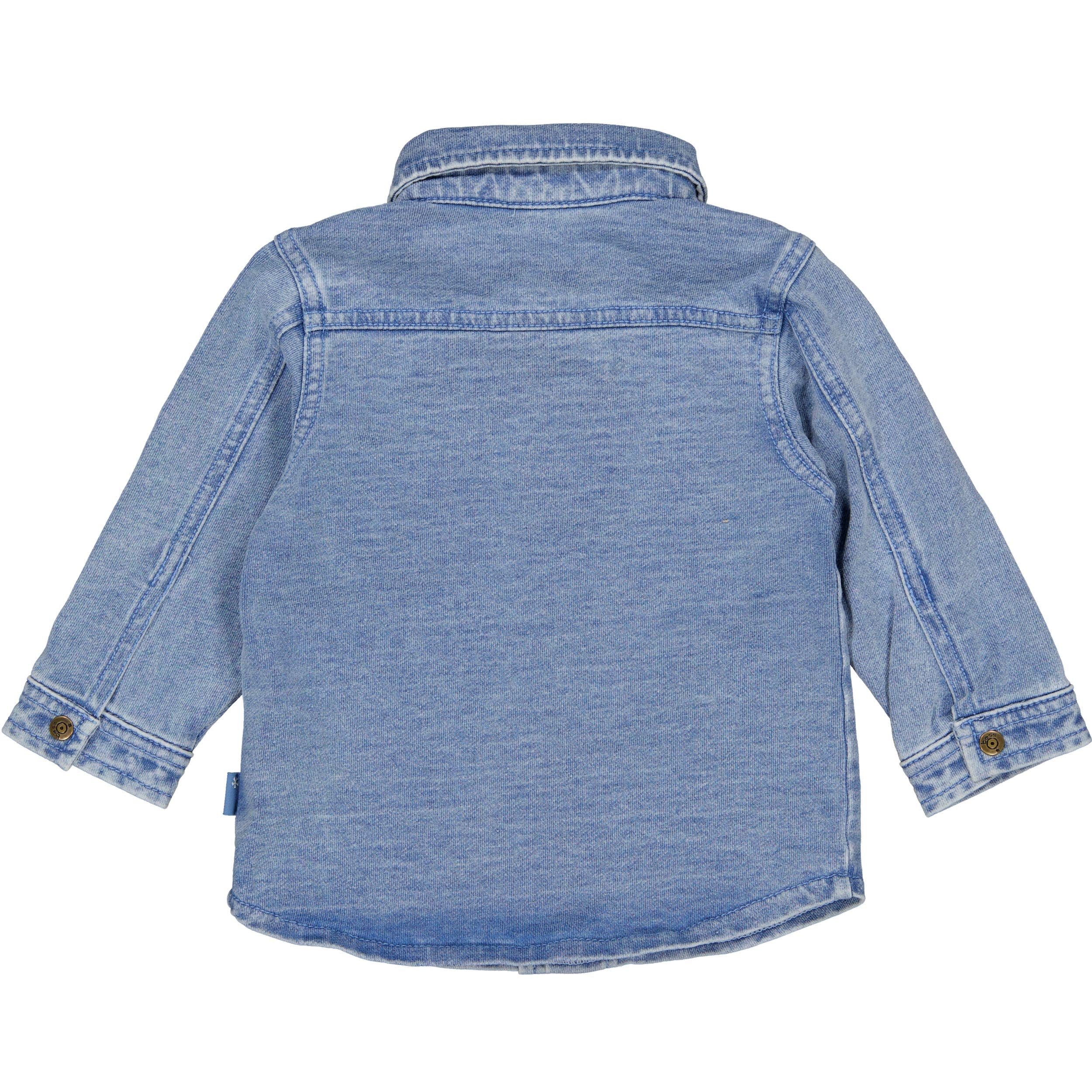 💙 BESS hemdje Arian – Denimlook blauw