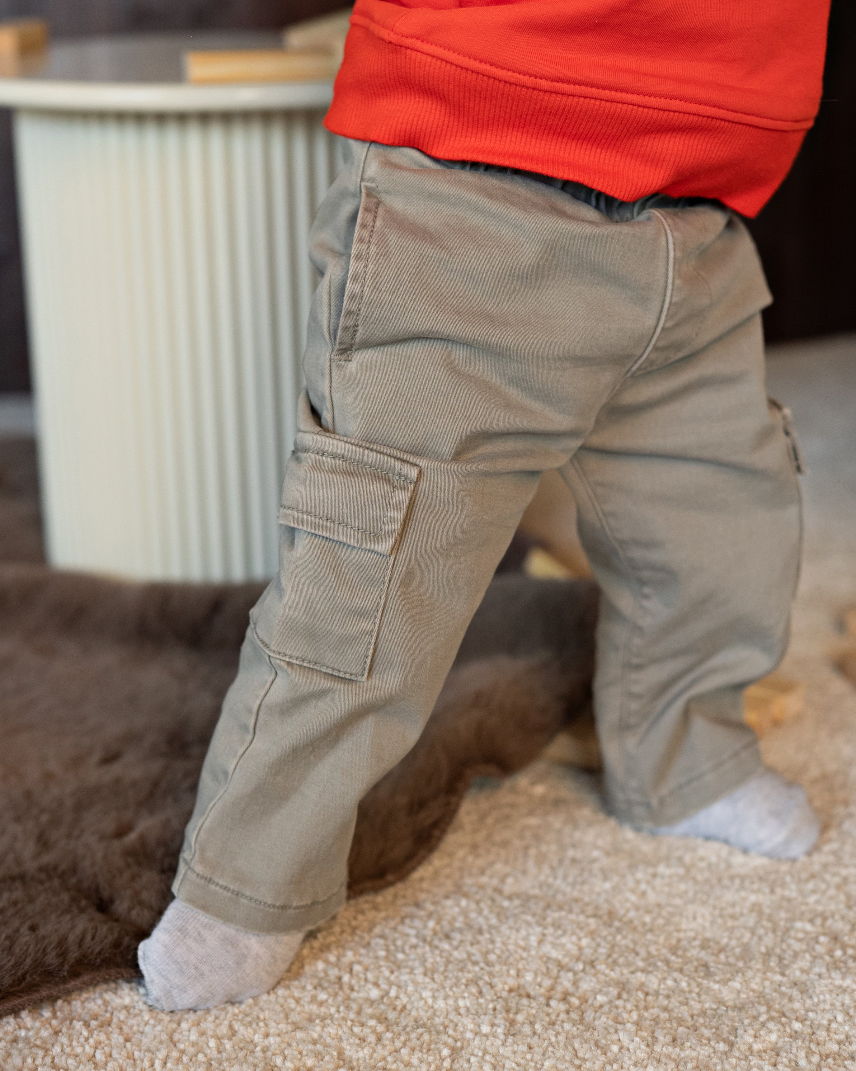 🤎 BESS cargo broek Arwin – Taupe